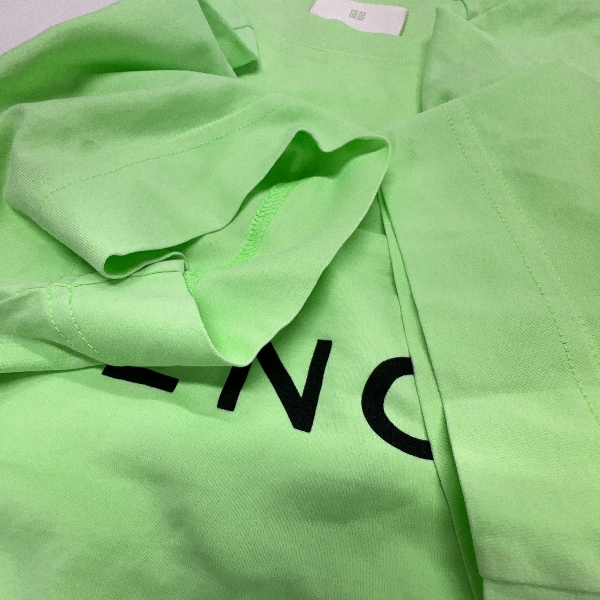 Givenchy Givenchy Mint Green Logo Print Slim T-Shirt XS Size US XS / EU 42 / 0 - 8 Thumbnail