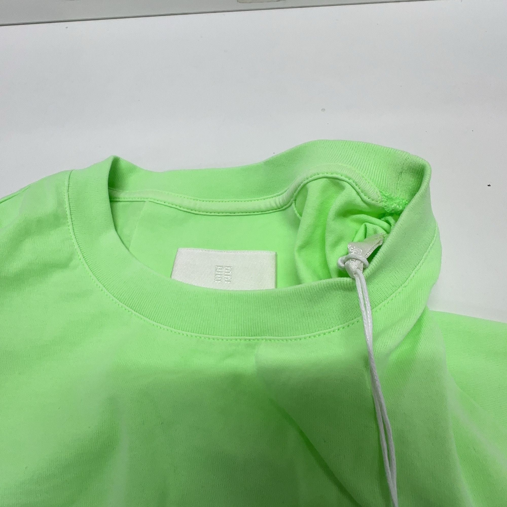 Givenchy Givenchy Mint Green Logo Print Slim T-Shirt XS Size US XS / EU 42 / 0 - 7 Thumbnail