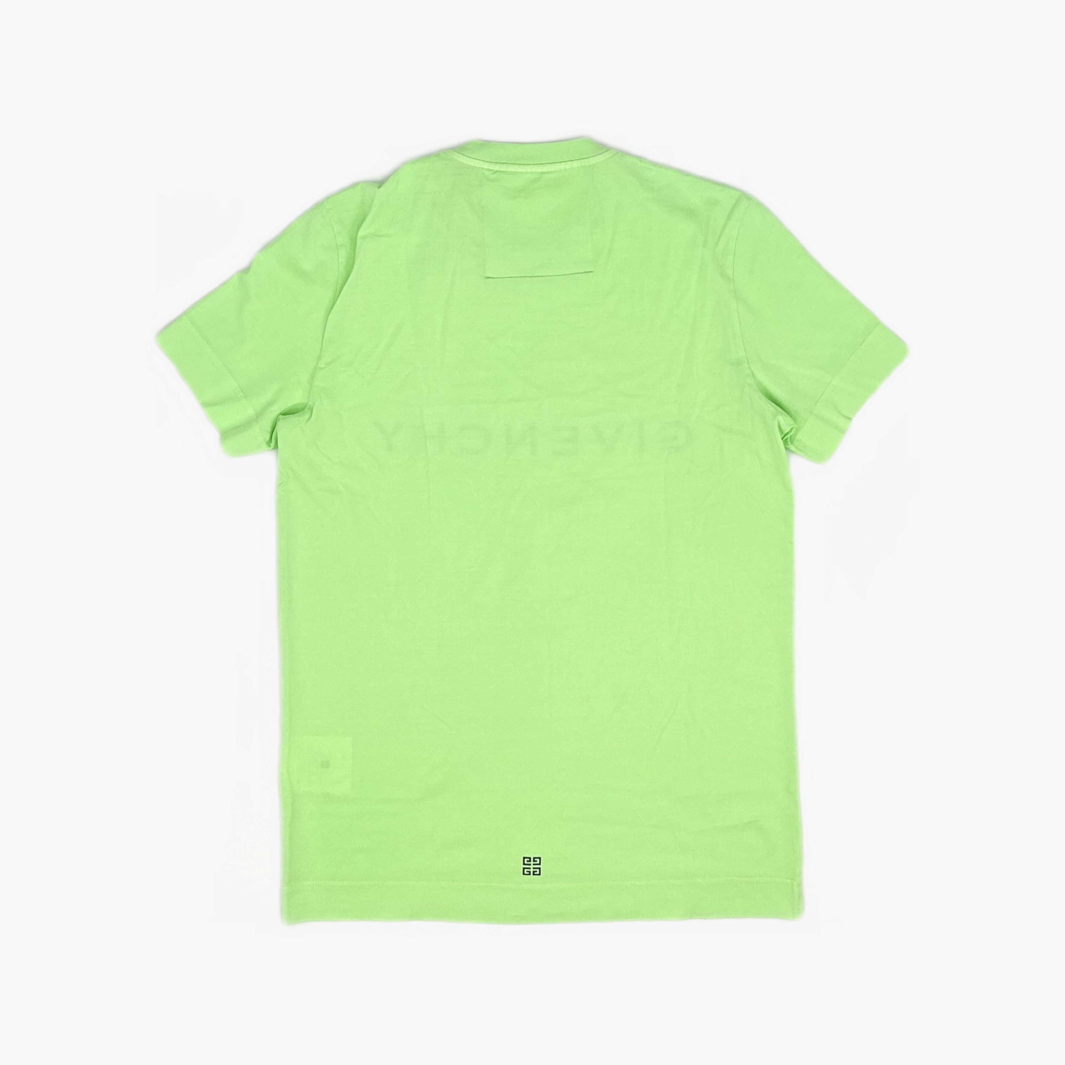 Givenchy Givenchy Mint Green Logo Print Slim T-Shirt XS Size US XS / EU 42 / 0 - 2 Thumbnail