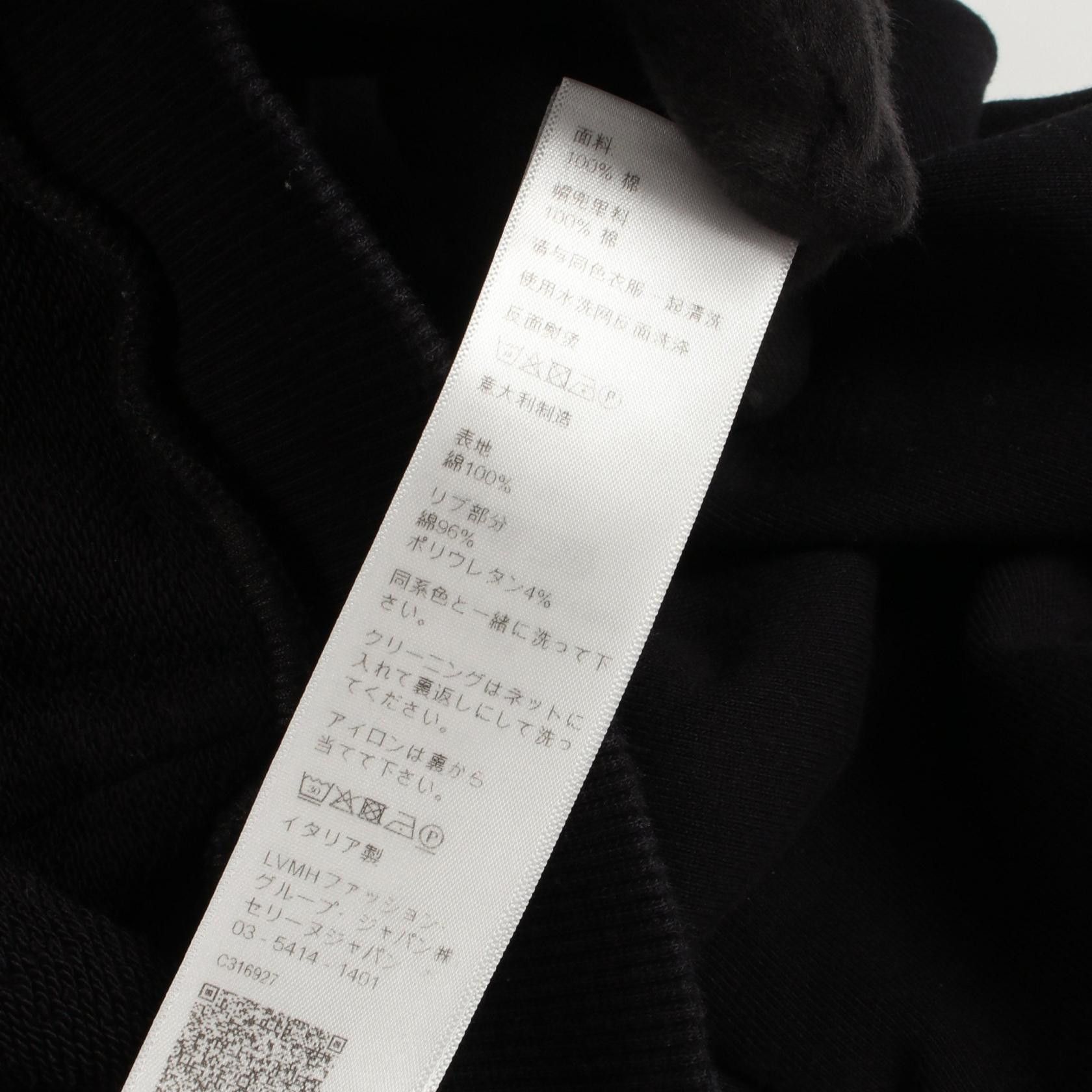 Celine Celine CELINE Logo Loose Hoodie Cotton Top Textile Sweatshirts & Hoodies 2Y468670Q DUTY FREE for USA Size ONE SIZE - 4 Thumbnail