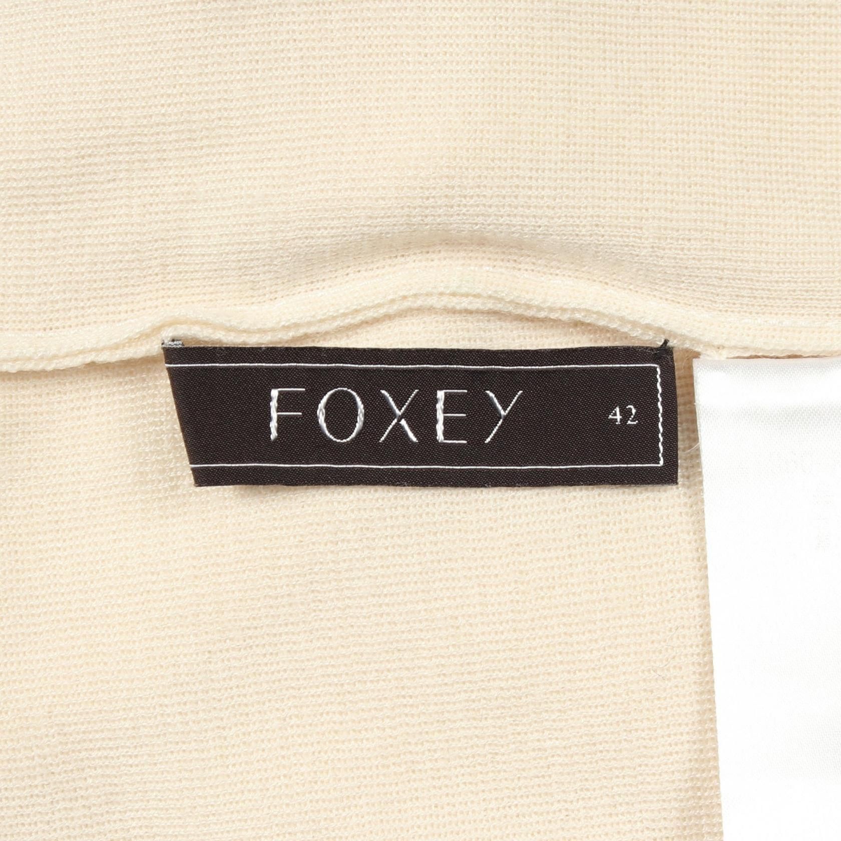 Other Other FOXEY Cashmere Cardigan Textile Tops DUTY FREE for USA Size ONE SIZE - 3 Thumbnail