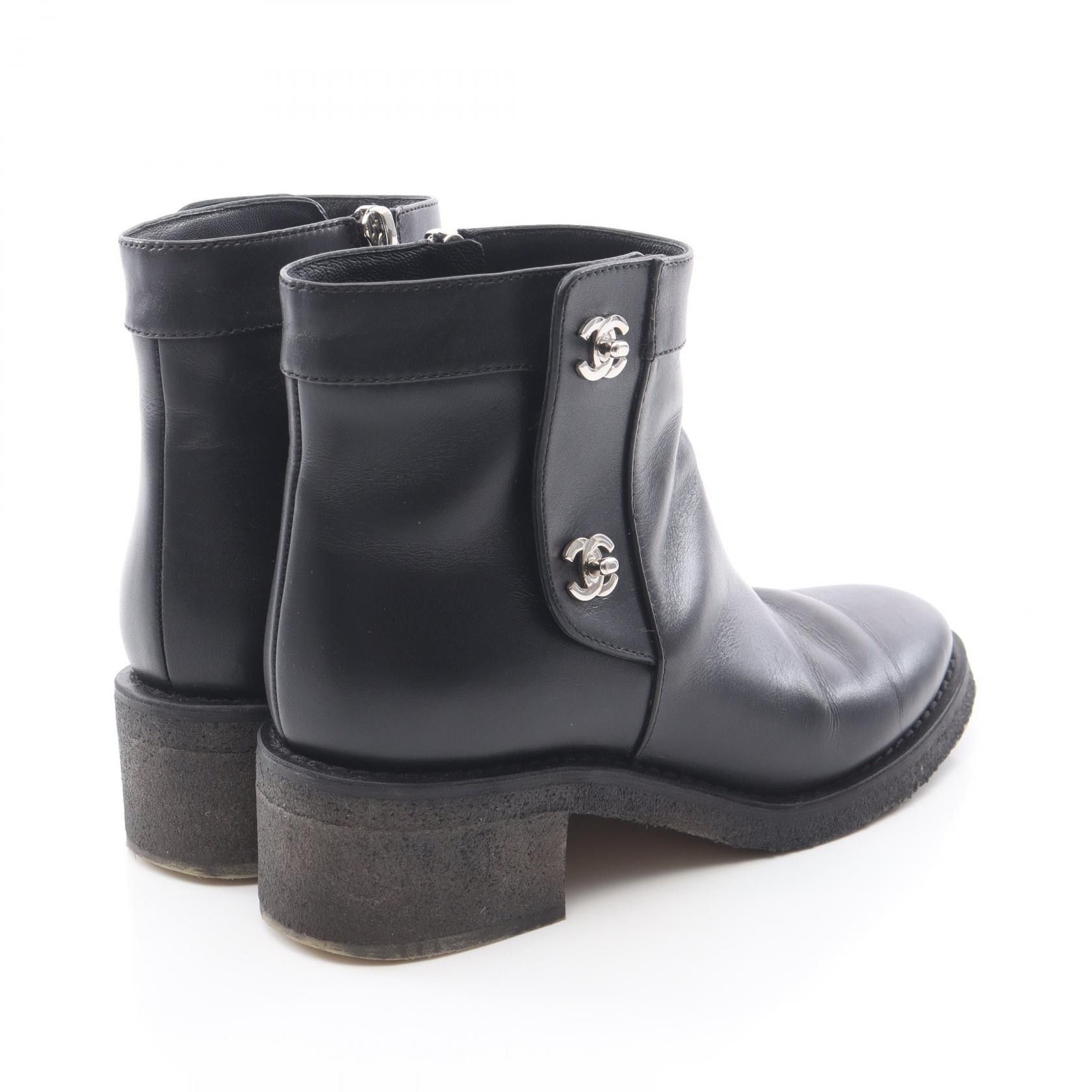 Chanel Chanel Chanel leather boots Leather Shoes DUTY FREE for USA Size ONE SIZE - 2 Thumbnail