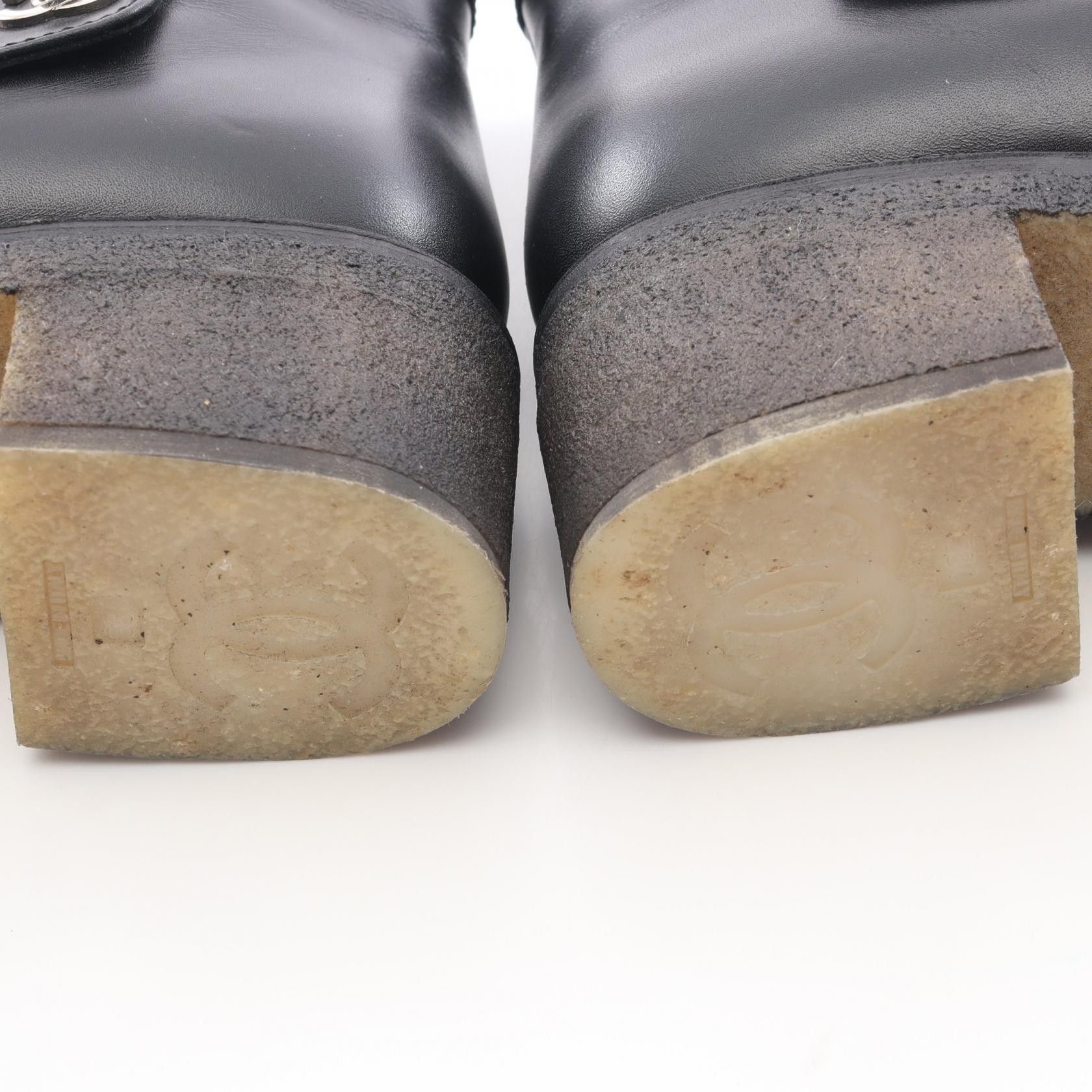 Chanel Chanel Chanel leather boots Leather Shoes DUTY FREE for USA Size ONE SIZE - 7 Thumbnail