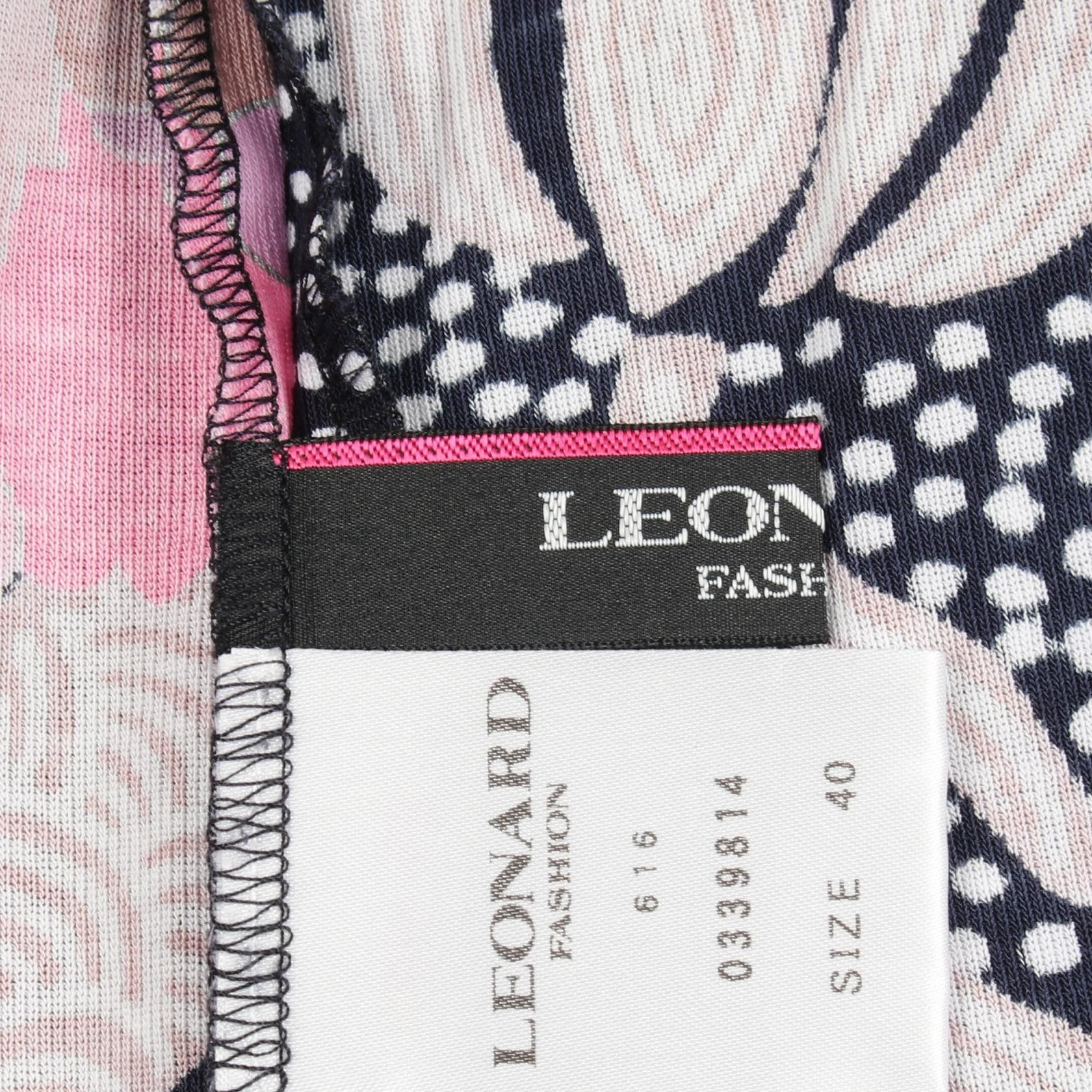 Other Leonard Leonard Fashion Cotton Tunic Textile Tops DUTY FREE for USA Size ONE SIZE - 3 Thumbnail