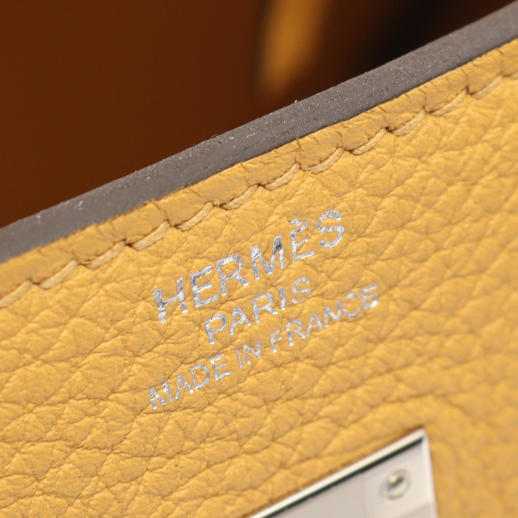 Hermes Hermes Hermes Birkin25 Togo Leather Leather Handbag K(2025) DUTY FREE for USA Size ONE SIZE - 4 Thumbnail