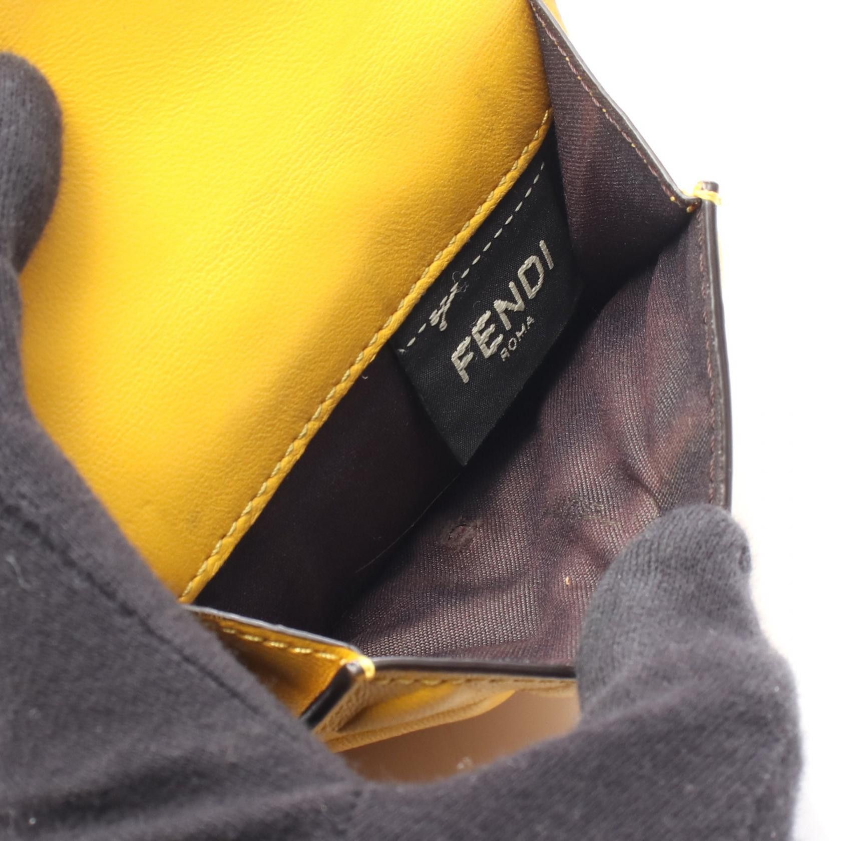 Fendi Fendi Fendi Baguette Leather Wallet Leather Short Wallet DUTY FREE for USA Size ONE SIZE - 4 Thumbnail