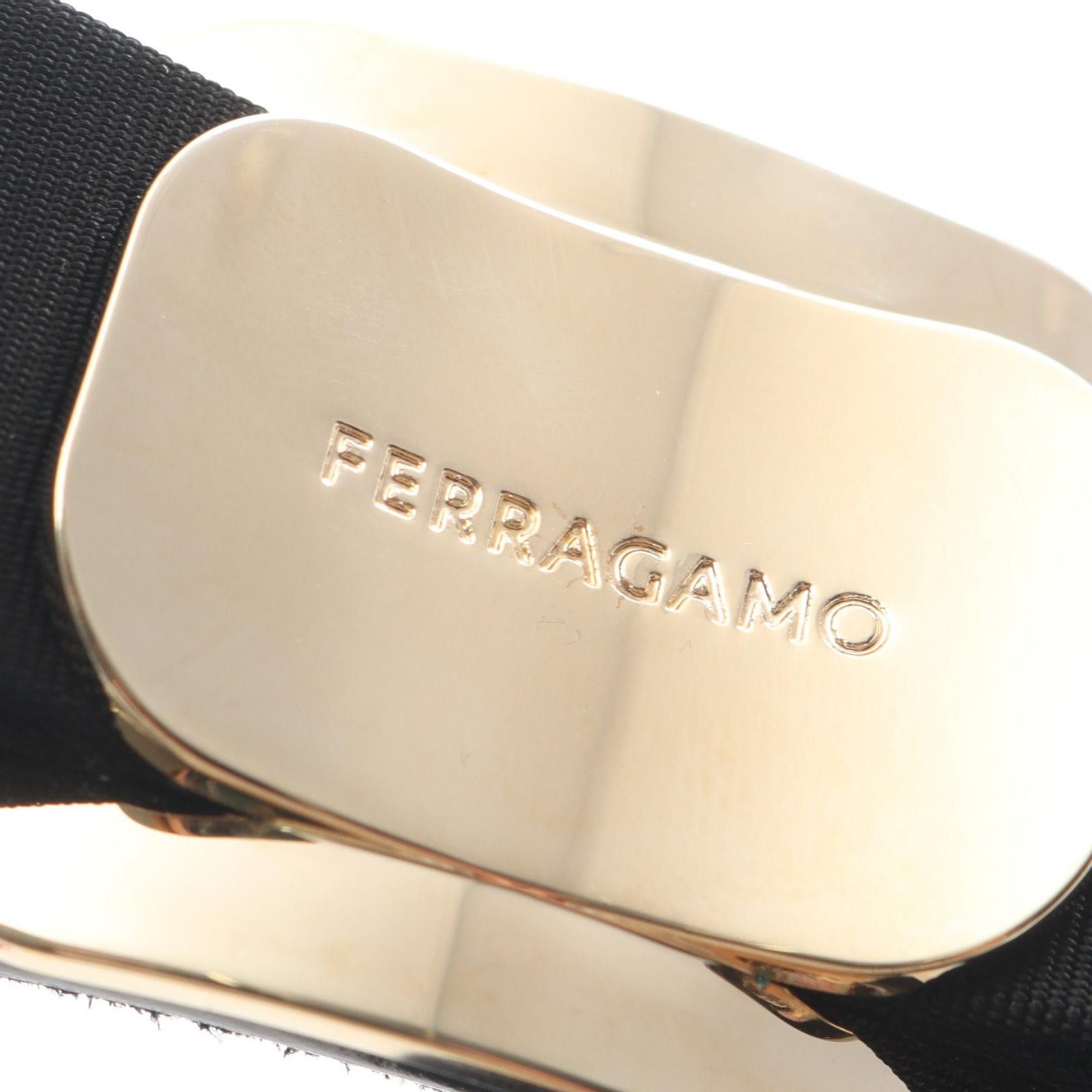 Salvatore Ferragamo Salvatore Ferragamo Salvatore Ferragamo Vara Ribbon Leather Hair Accessory Leather Other DUTY FREE for USA Size ONE SIZE - 4 Thumbnail
