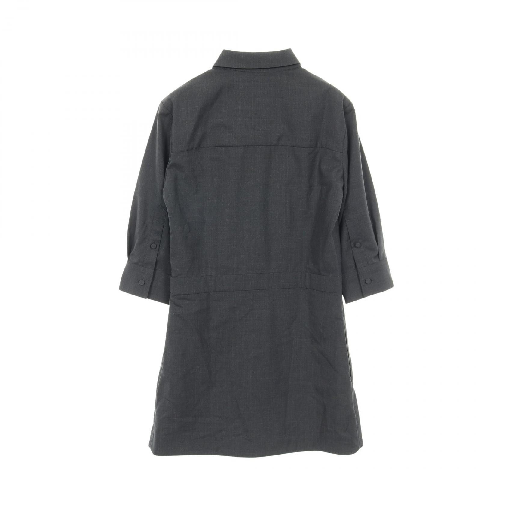 Gucci Gucci Gucci Horsebit Wool Dress Textile Dresses DUTY FREE for USA Size ONE SIZE - 2 Thumbnail