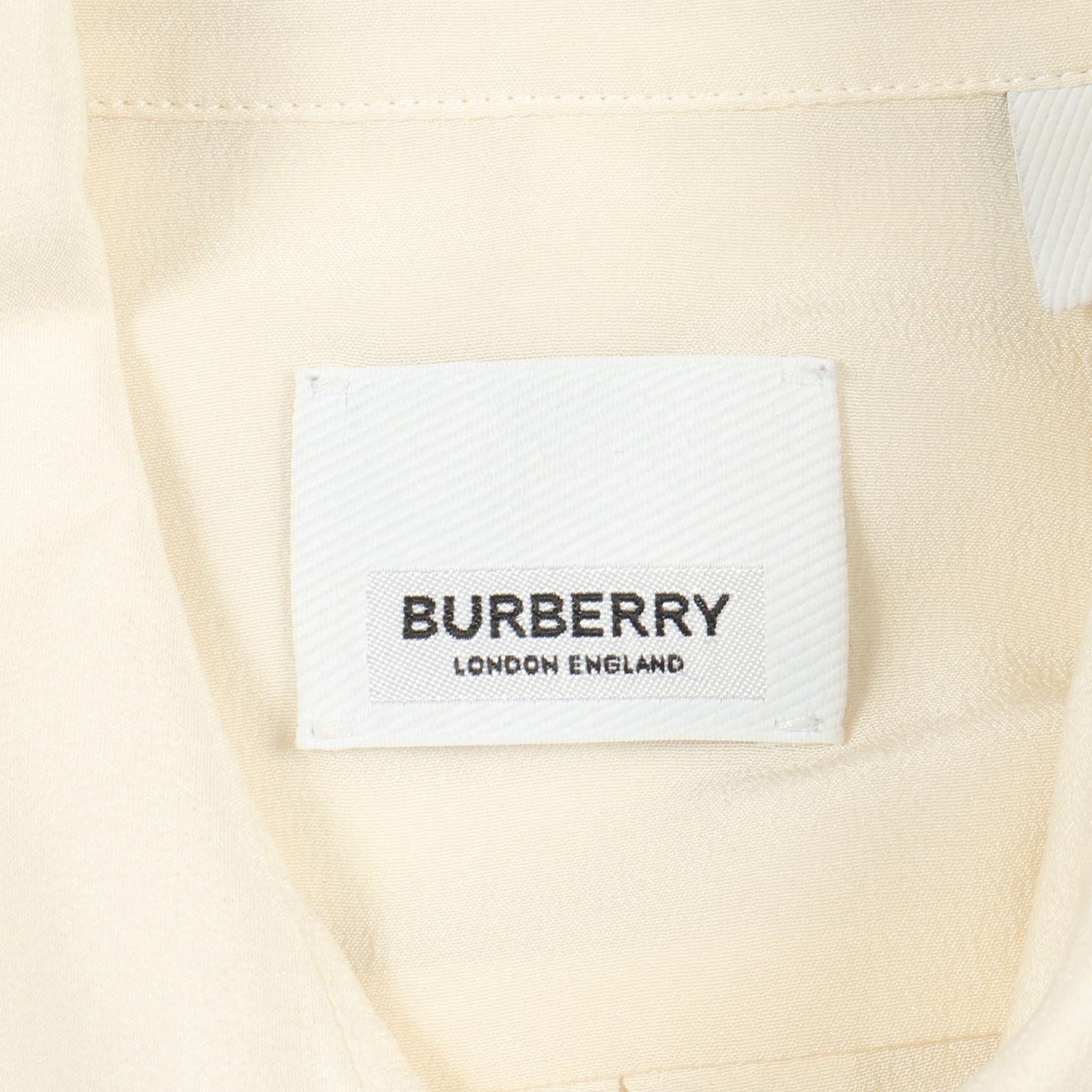 Burberry Burberry Burberry Horseferry Print Silk Top Textile Tops DUTY FREE for USA Size ONE SIZE - 3 Thumbnail