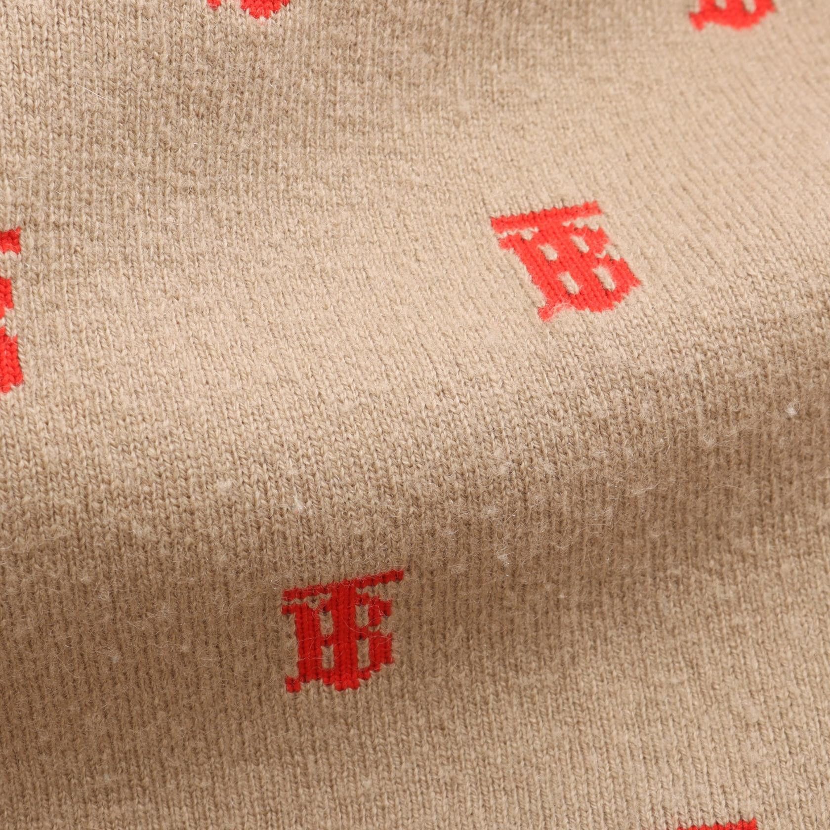 Burberry Burberry Burberry TB Logo Wool Cashmere Blend Cardigan Textile Tops 8021032 DUTY FREE for USA Size ONE SIZE - 6 Thumbnail