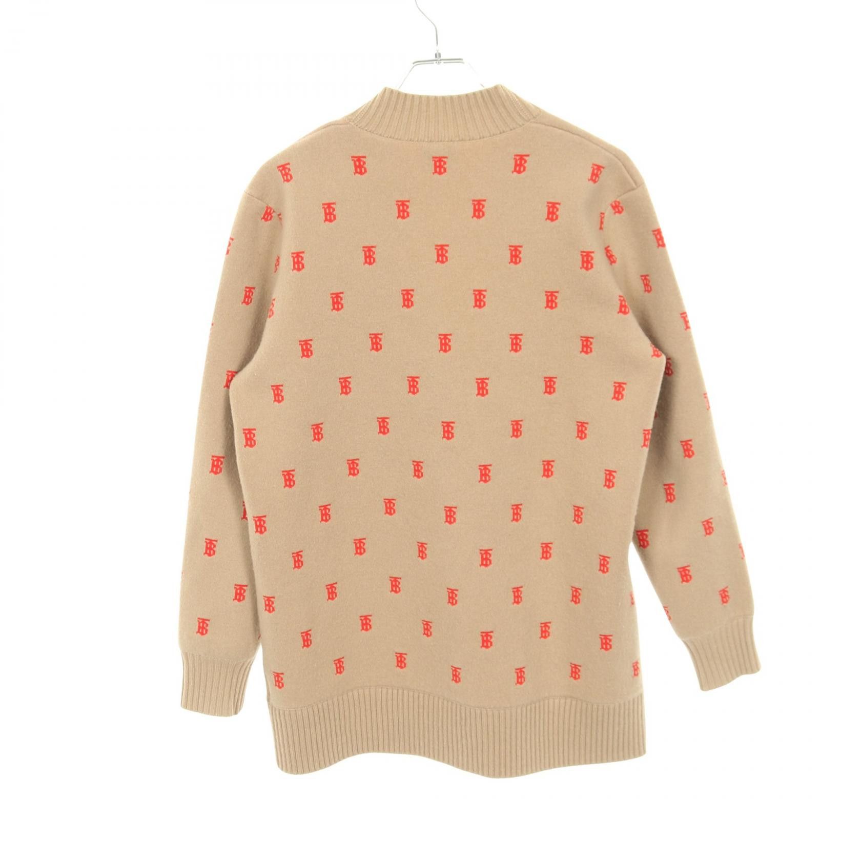 Burberry Burberry Burberry TB Logo Wool Cashmere Blend Cardigan Textile Tops 8021032 DUTY FREE for USA Size ONE SIZE - 2 Thumbnail