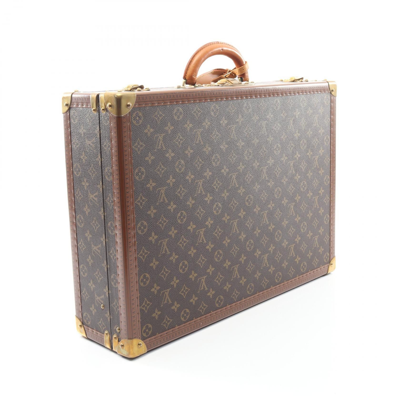 Louis Vuitton Louis Vuitton Louis Vuitton Bisten 55 Monogram Suitcase Textile Travel Bag M21327 DUTY FREE for USA Size ONE SIZE - 2 Thumbnail