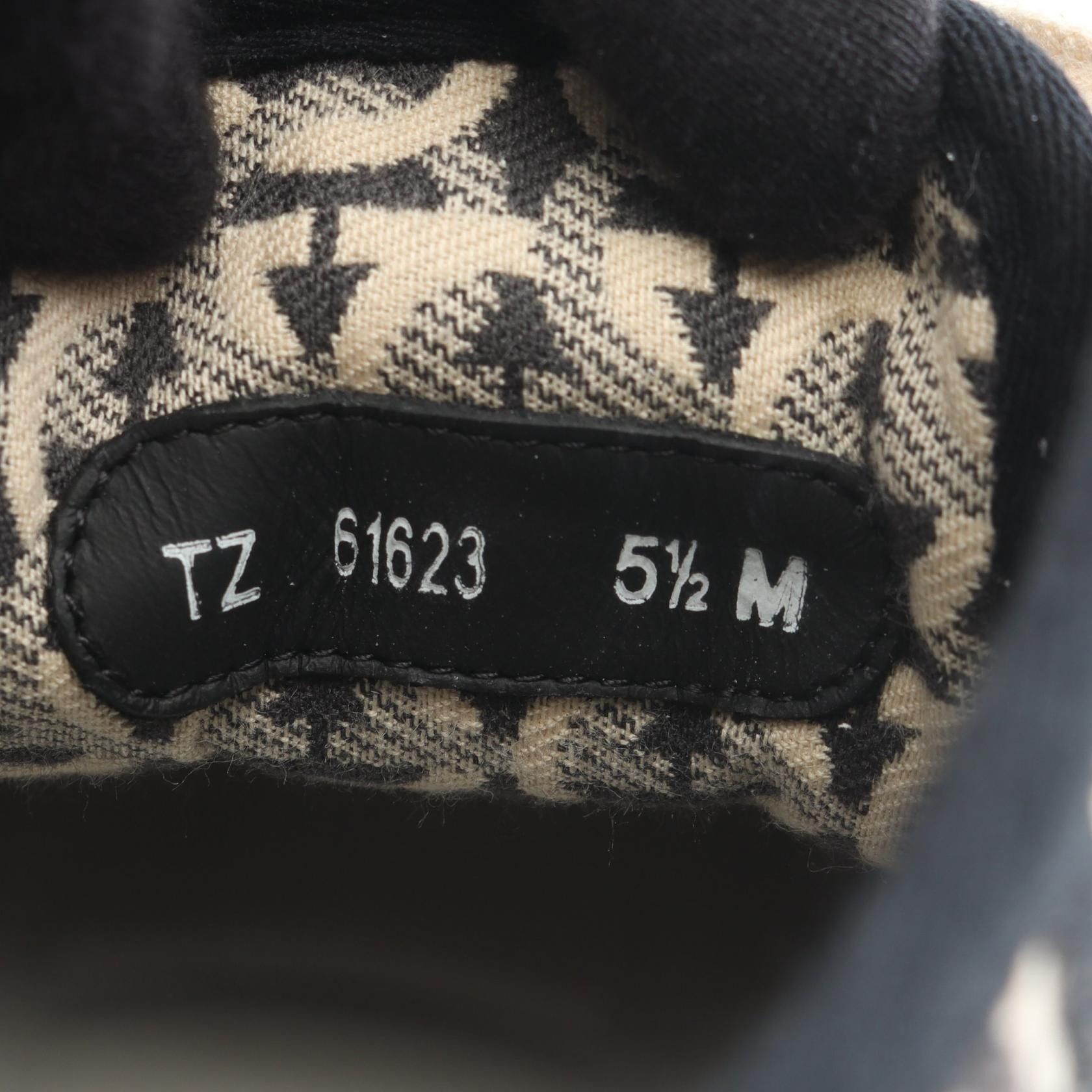 Salvatore Ferragamo Salvatore Ferragamo Salvatore Ferragamo Gancini Canvas Sneakers Textile Shoes DUTY FREE for USA Size ONE SIZE - 6 Thumbnail