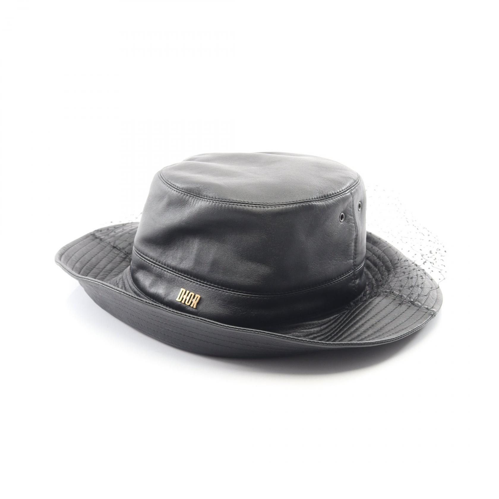 Dior Dior Dior TEDDY-D Leather Bucket Hat Leather Hats DUTY FREE for USA Size ONE SIZE - 2 Thumbnail
