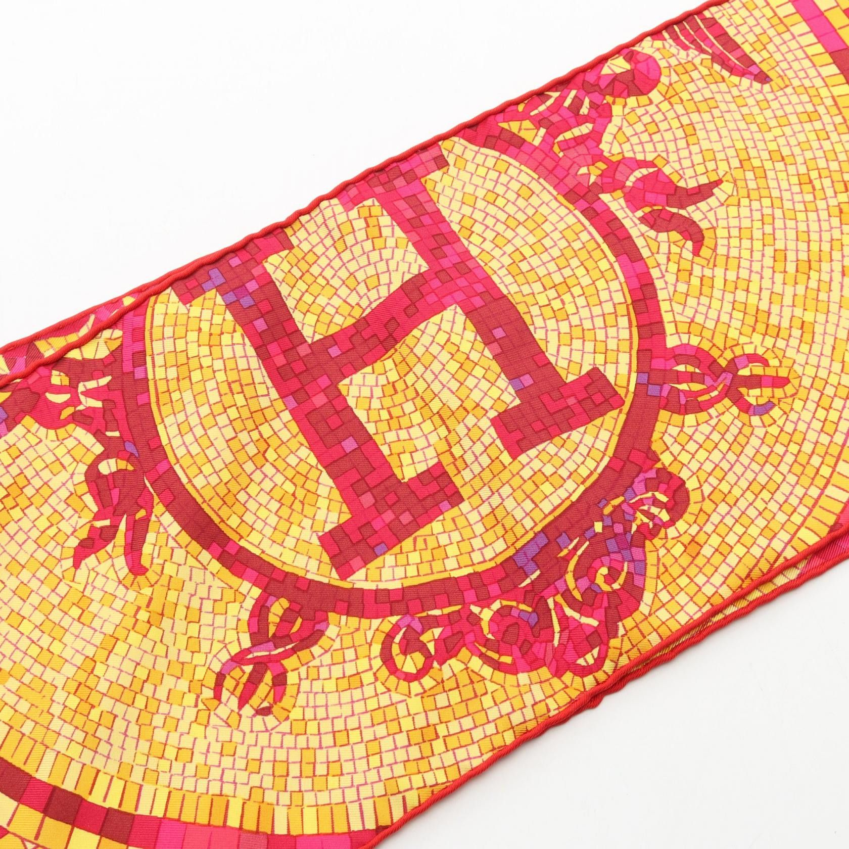 Hermes Hermes Hermes MOSAIQUE AU 24 Silk Scarf Textile Scarf DUTY FREE for USA Size ONE SIZE - 5 Thumbnail