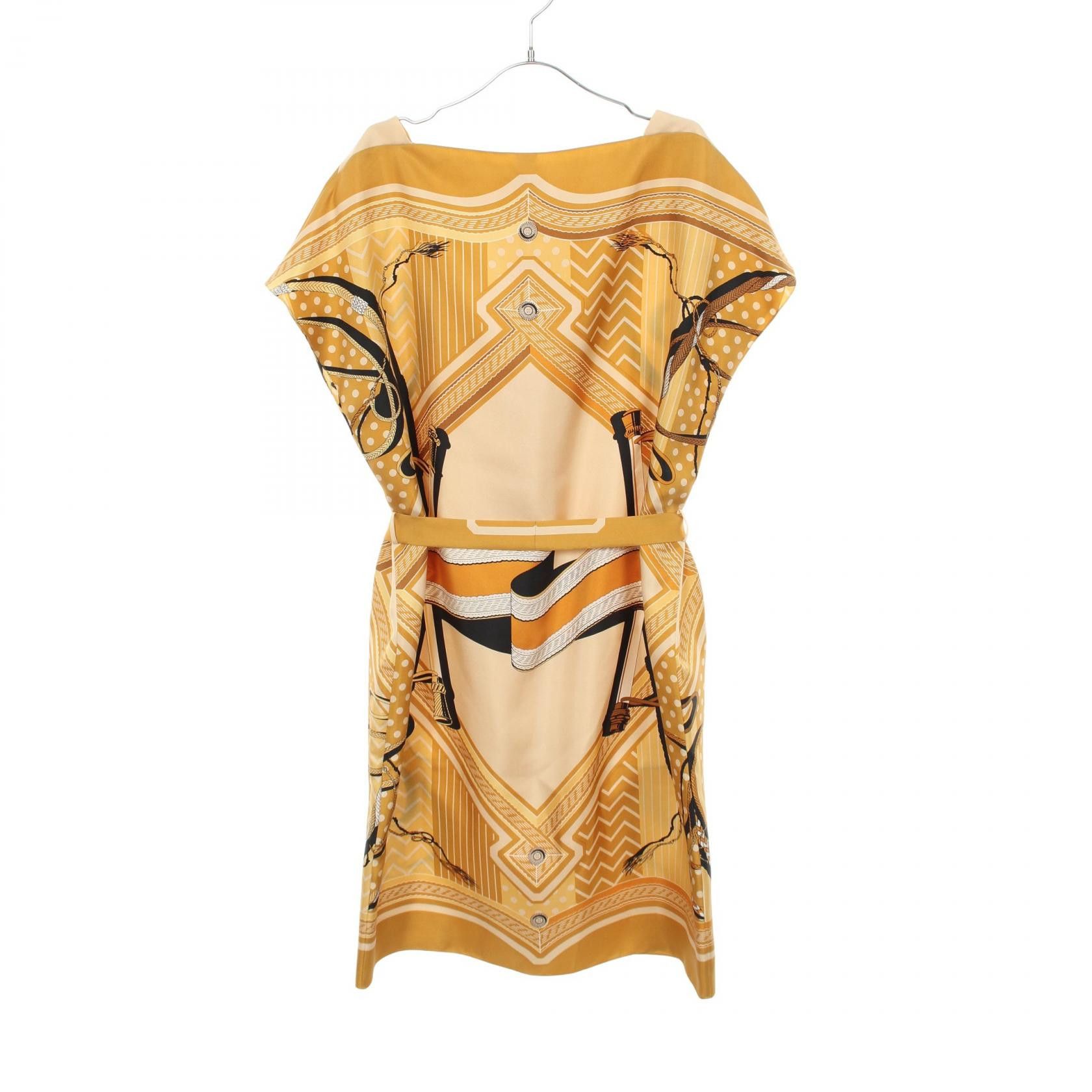 Hermes Hermes Hermes Twillaine Silk Dress Textile Dresses DUTY FREE for USA Size ONE SIZE - 2 Thumbnail