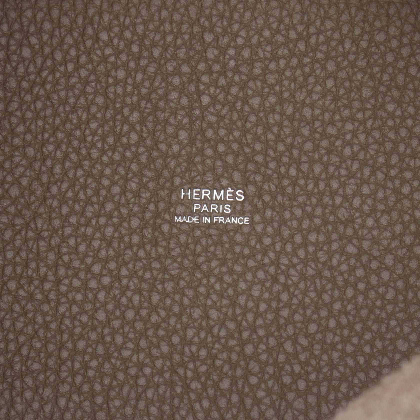 Hermes Hermes Hermes Picotin Lock PM Taurillon Clemence Handbag Leather Handbag K DUTY FREE for USA Size ONE SIZE - 4 Thumbnail