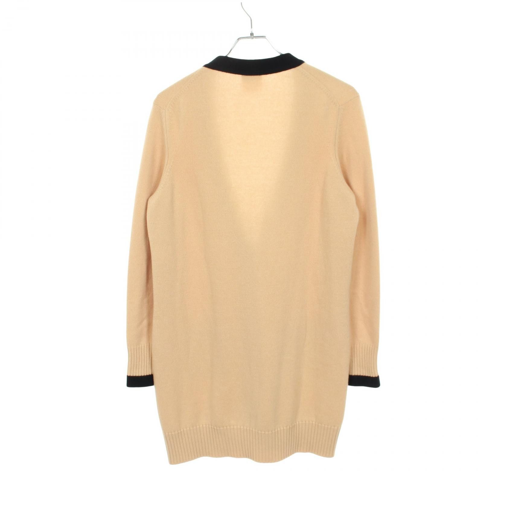 Chanel Chanel Chanel cashmere long cardigan Textile Tops P47655K06091 DUTY FREE for USA Size ONE SIZE - 2 Thumbnail