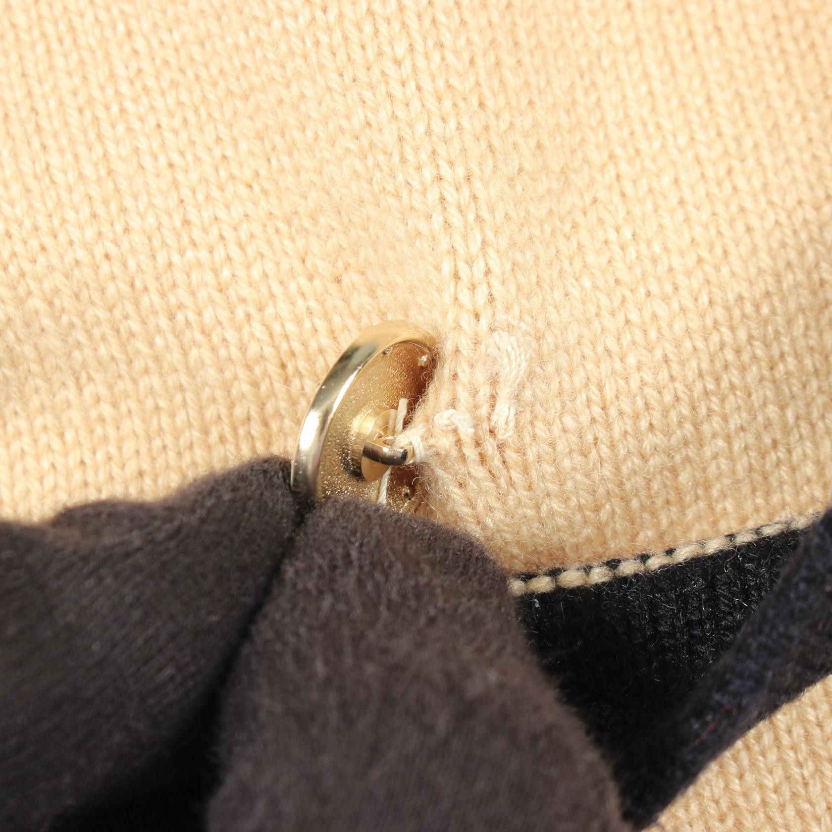 Chanel Chanel Chanel cashmere long cardigan Textile Tops P47655K06091 DUTY FREE for USA Size ONE SIZE - 5 Thumbnail