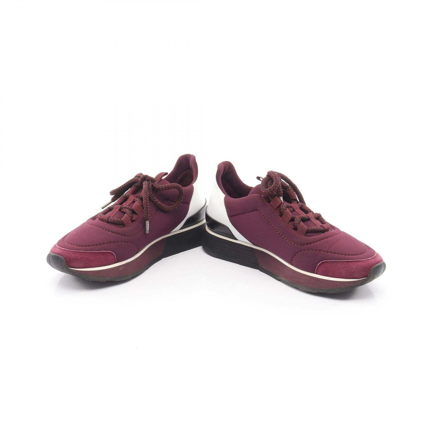 Hermes Hermes Hermes Miles Leather Fabric Sneakers Leather Shoes DUTY FREE for USA Size ONE SIZE - 3 Thumbnail