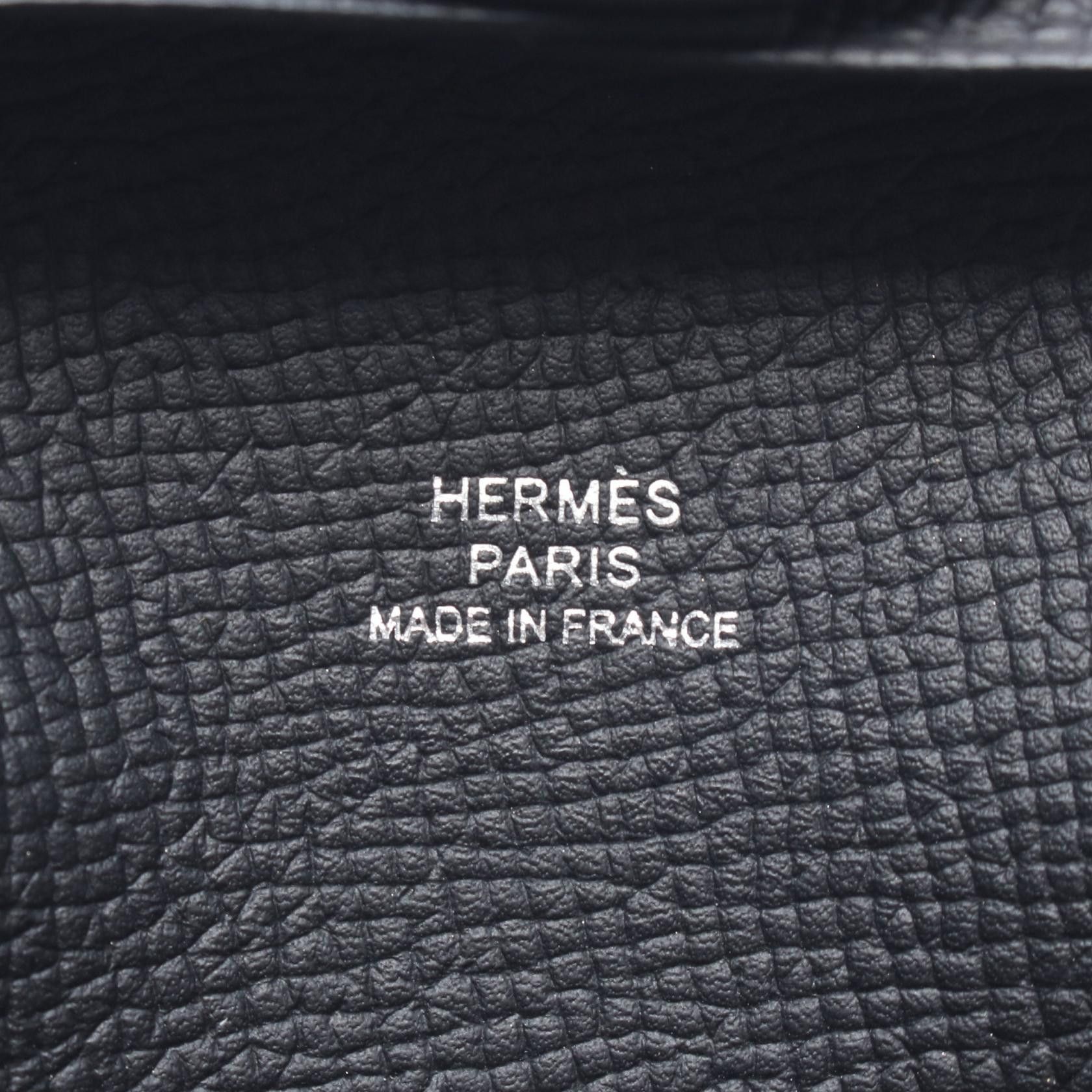 Hermes Hermes Hermes Bastia Calf Leather Coin Case Leather Coin Case B(2023) DUTY FREE for USA Size ONE SIZE - 4 Thumbnail