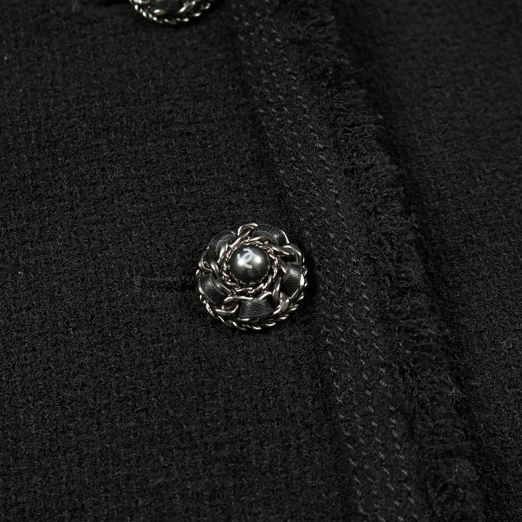 Chanel Chanel Chanel Coco Mark Wool Nylon Outerwear Textile Outerwear DUTY FREE for USA Size ONE SIZE - 7 Thumbnail