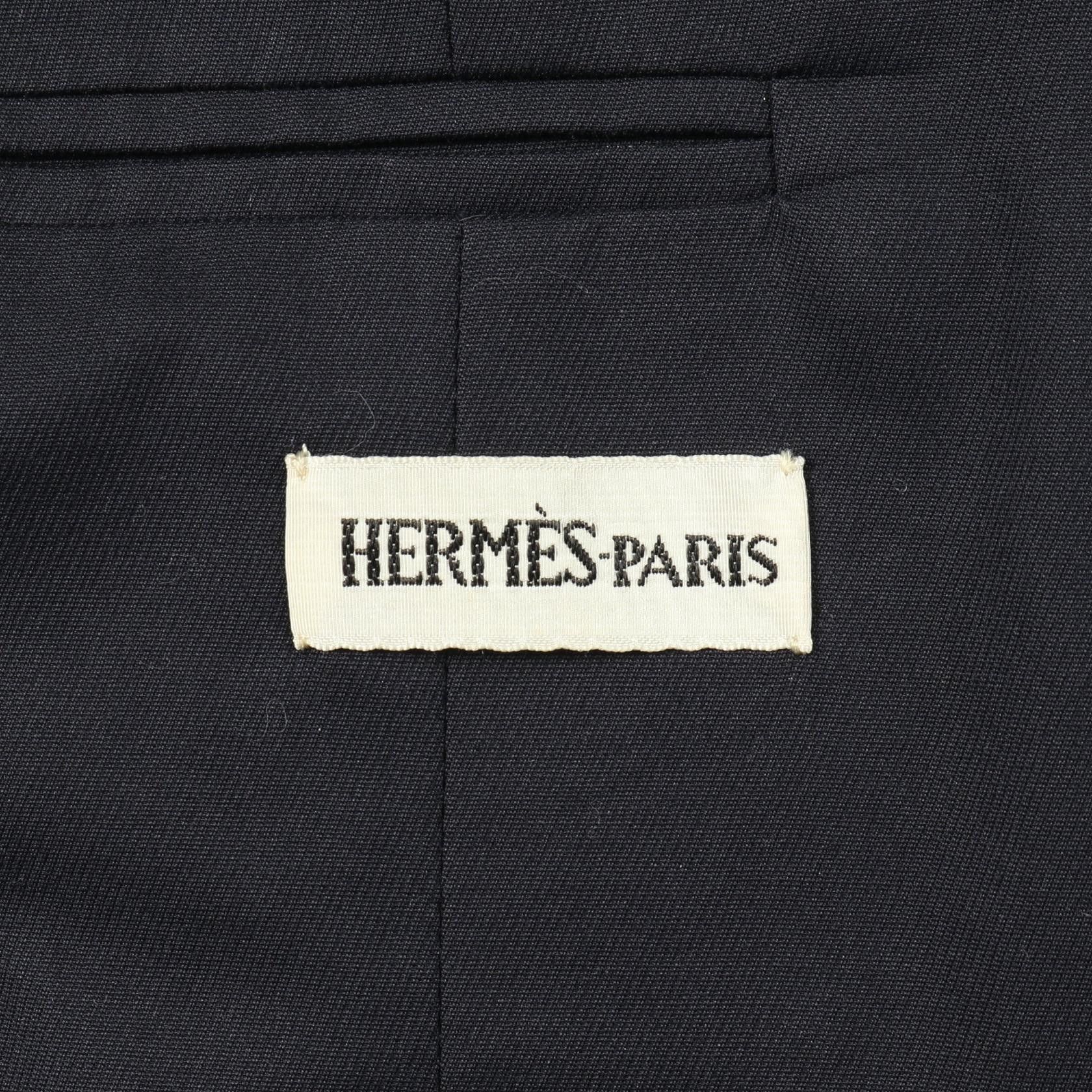 Hermes Hermes Hermes Cotton Trench Coat Textile Outerwear DUTY FREE for USA Size ONE SIZE - 3 Thumbnail