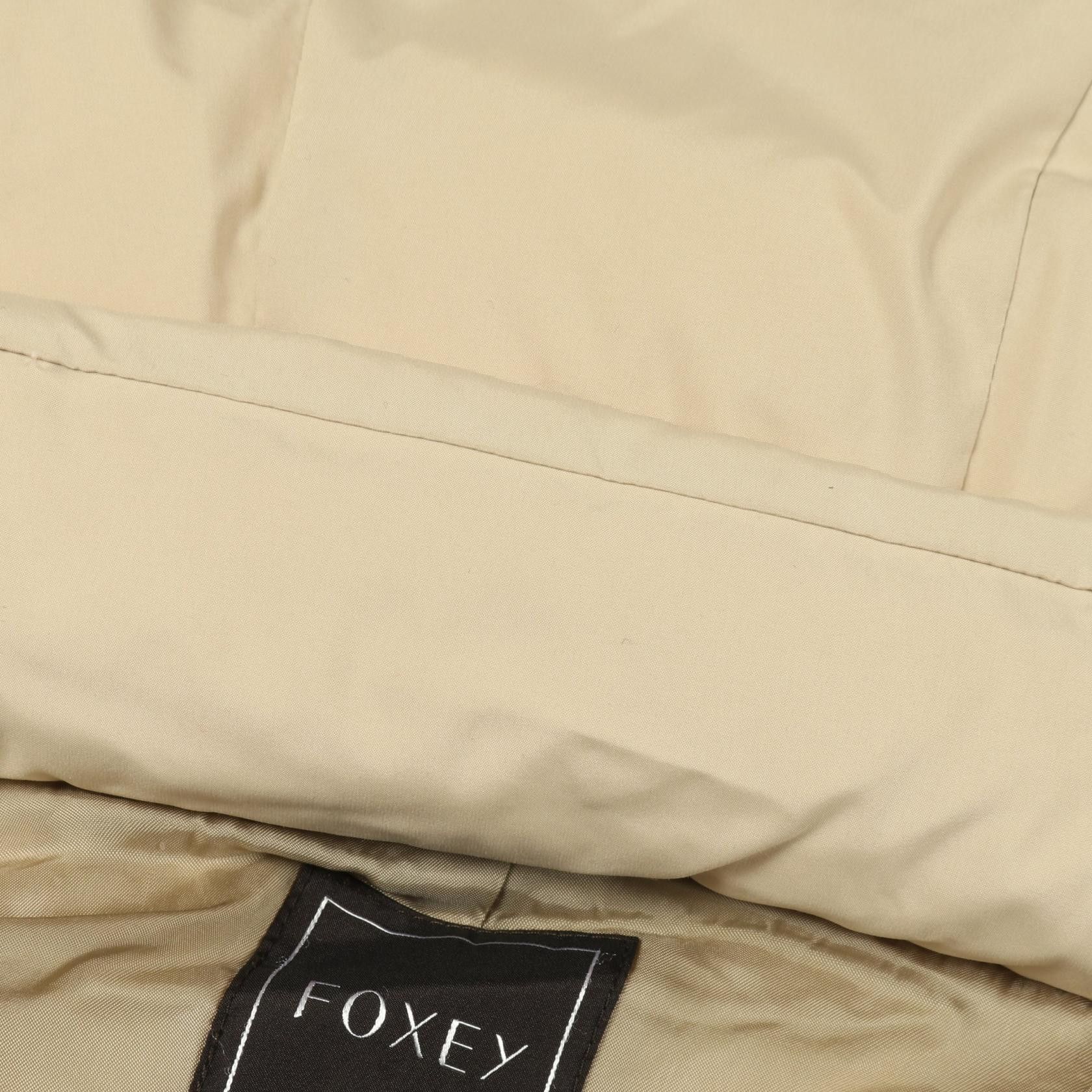 Other Other FOXEY Polyester Down Jacket Textile Outerwear DUTY FREE for USA Size ONE SIZE - 6 Thumbnail