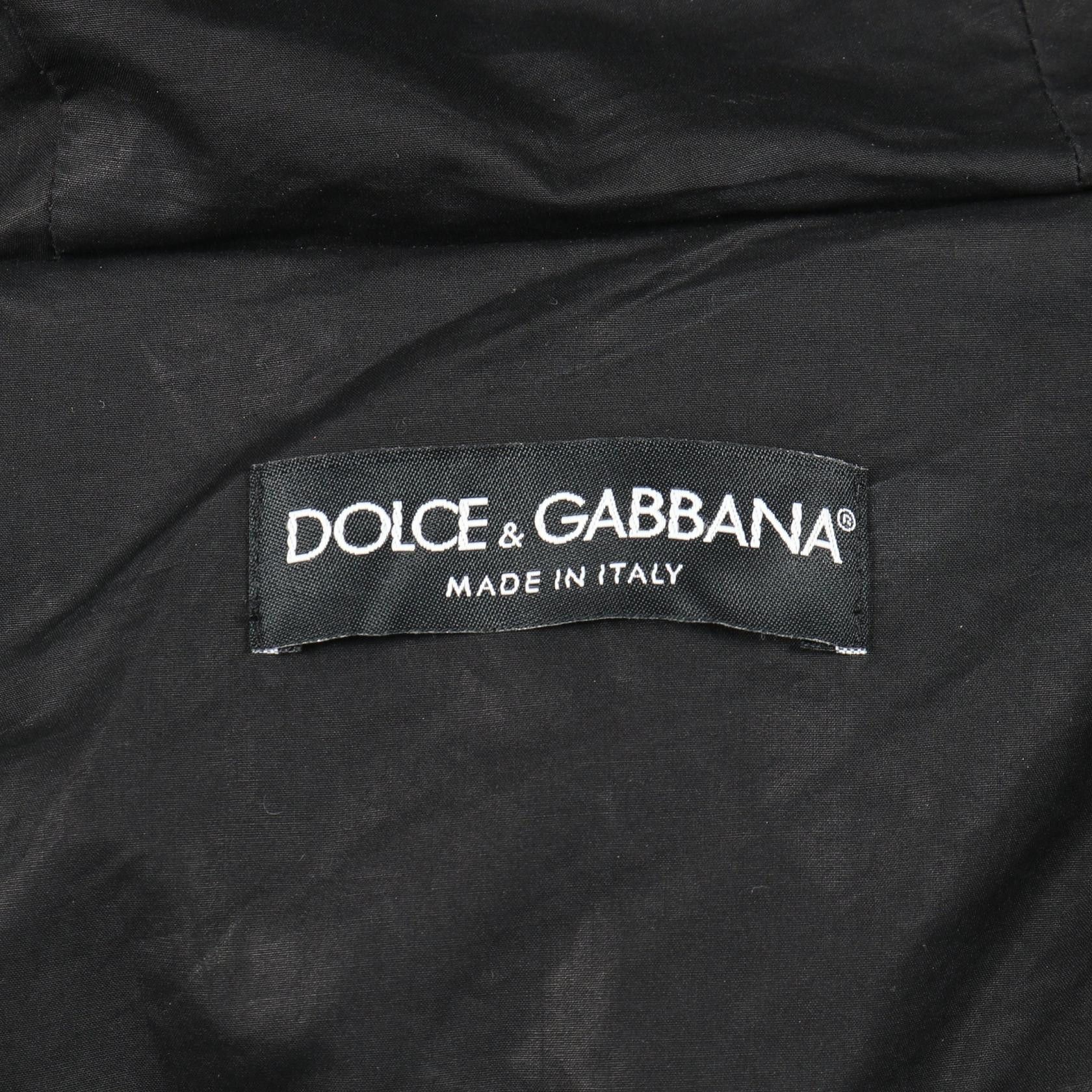 Dolce & Gabbana Dolce & Gabbana Dolce & Gabbana Cotton Polyester Outerwear Textile Outerwear DUTY FREE for USA Size ONE SIZE - 3 Thumbnail