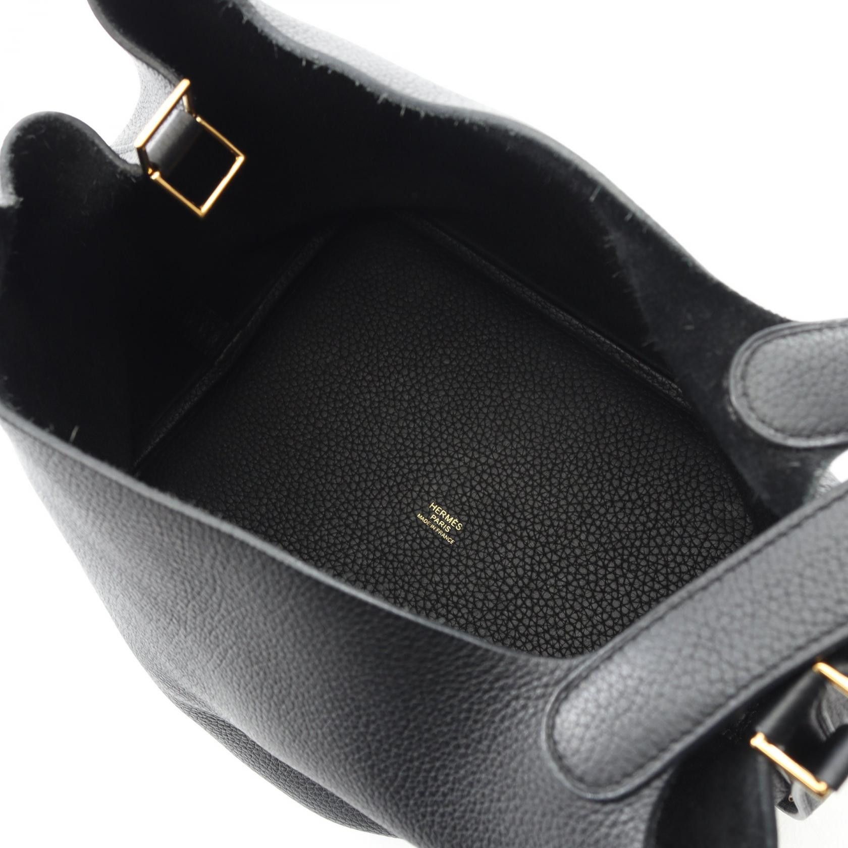 Hermes Hermes Hermes Picotin Lock MM Calfskin Handbag Leather Handbag Stamp U (2022) DUTY FREE for USA Size ONE SIZE - 3 Thumbnail