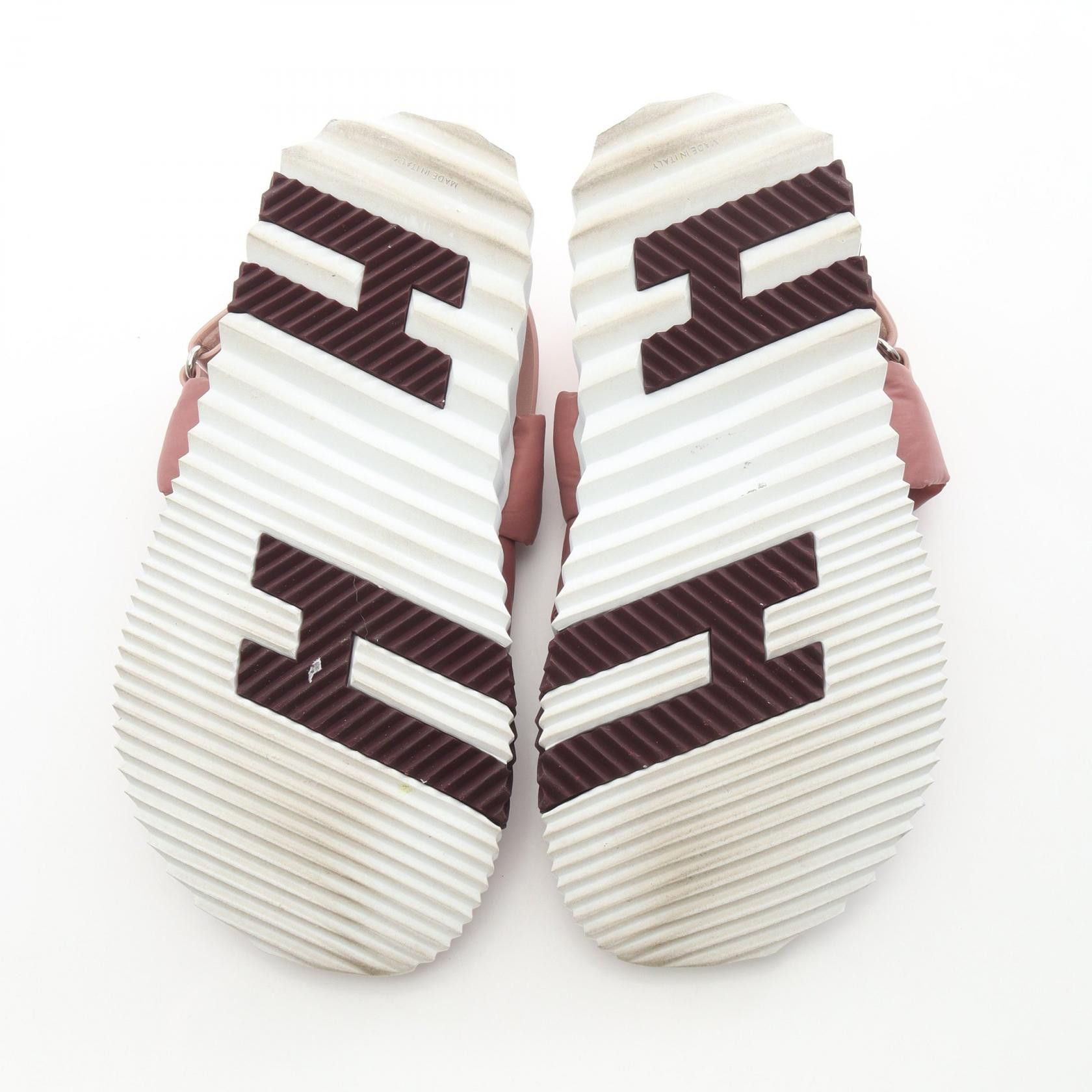 Hermes Hermes Hermes Electric Nylon Leather Sandals Leather Shoes DUTY FREE for USA Size ONE SIZE - 4 Thumbnail