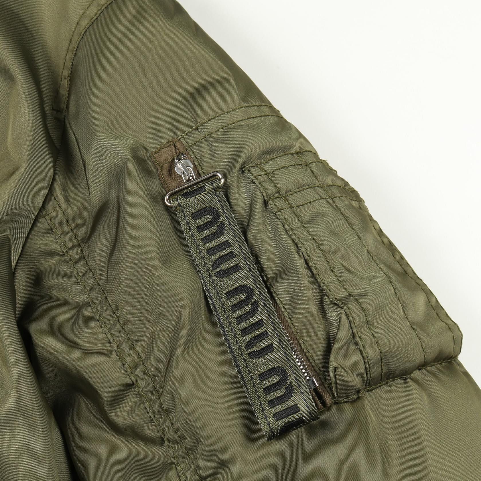 Miu Miu Miu Miu Miu Miu Nylon Down Jacket Textile Outerwear DUTY FREE for USA Size ONE SIZE - 10 Thumbnail