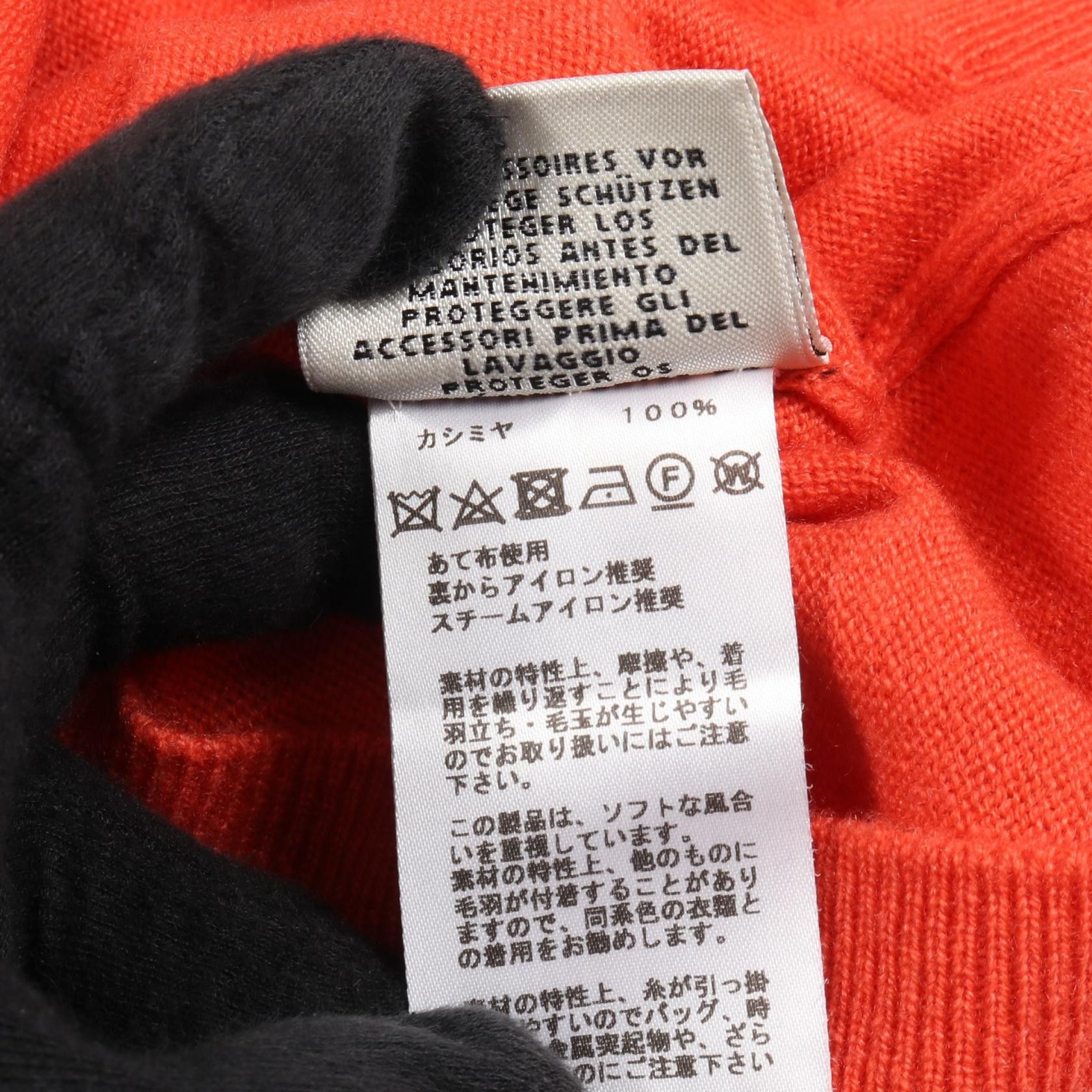 Hermes Hermes Hermes H Lift Cashmere Knit Top Textile Tops DUTY FREE for USA Size ONE SIZE - 4 Thumbnail