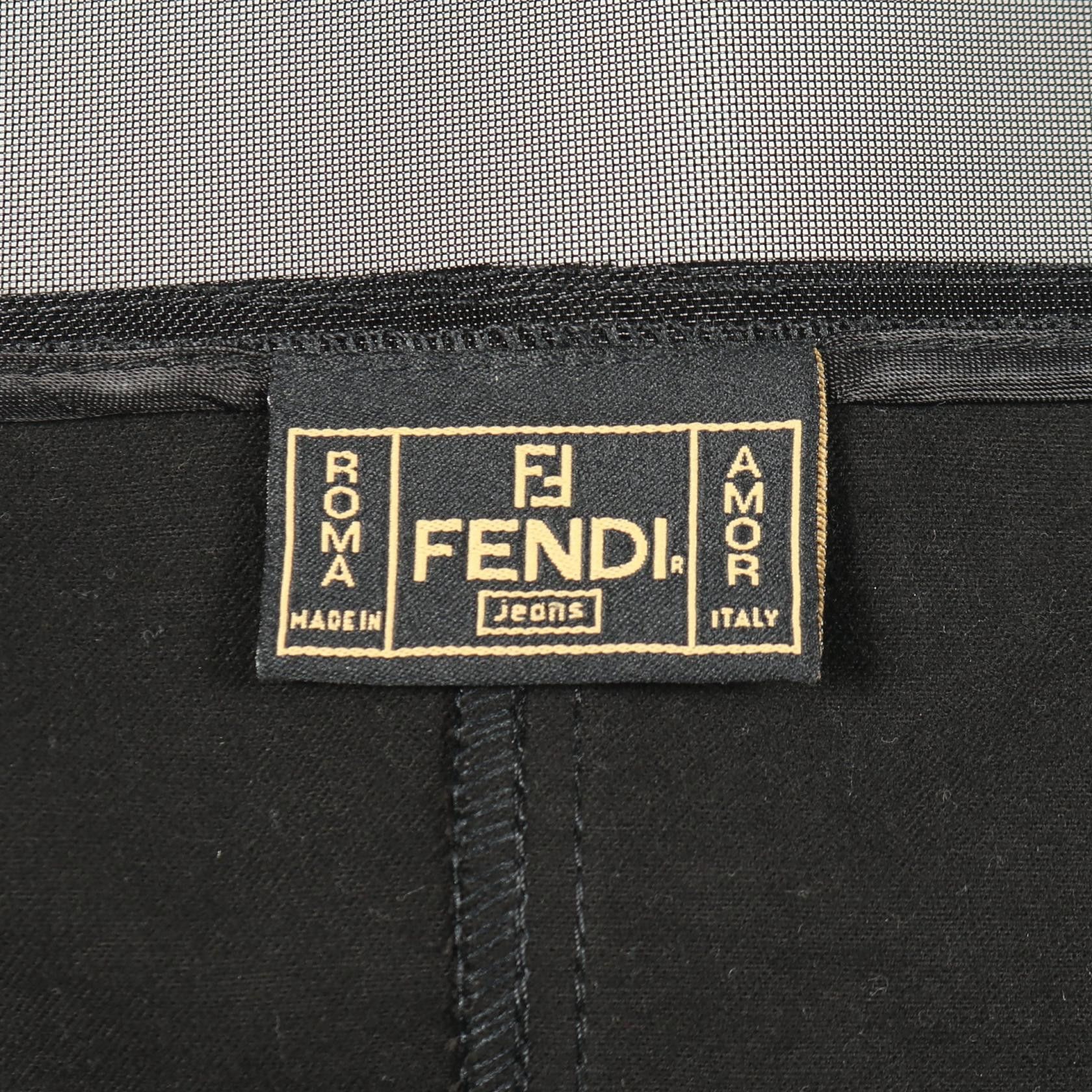 Fendi Fendi Fendi Cotton Dress Textile Dresses DUTY FREE for USA Size ONE SIZE - 3 Thumbnail