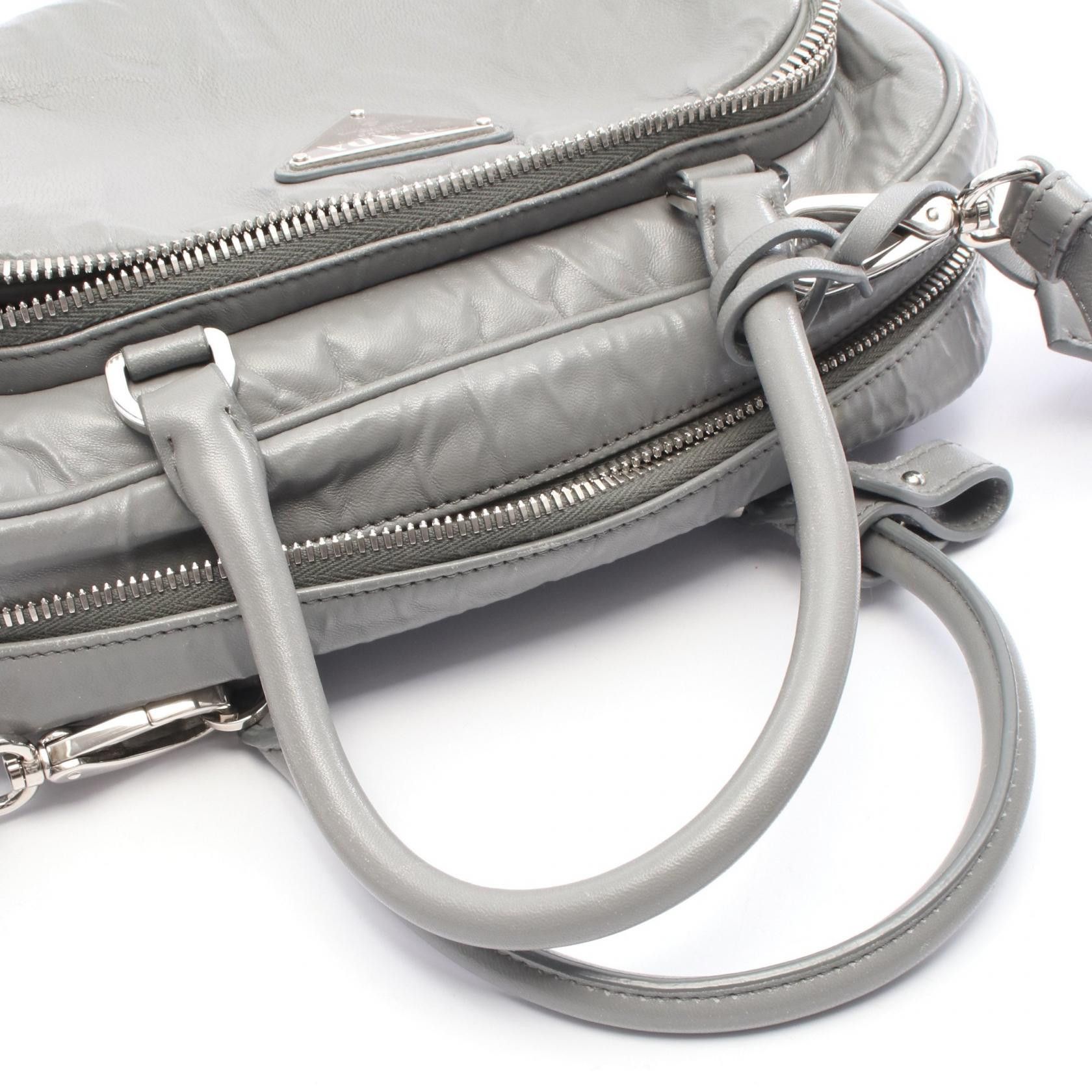 Prada Prada PRADA Leather Handbag Leather Handbag DUTY FREE for USA Size ONE SIZE - 5 Thumbnail