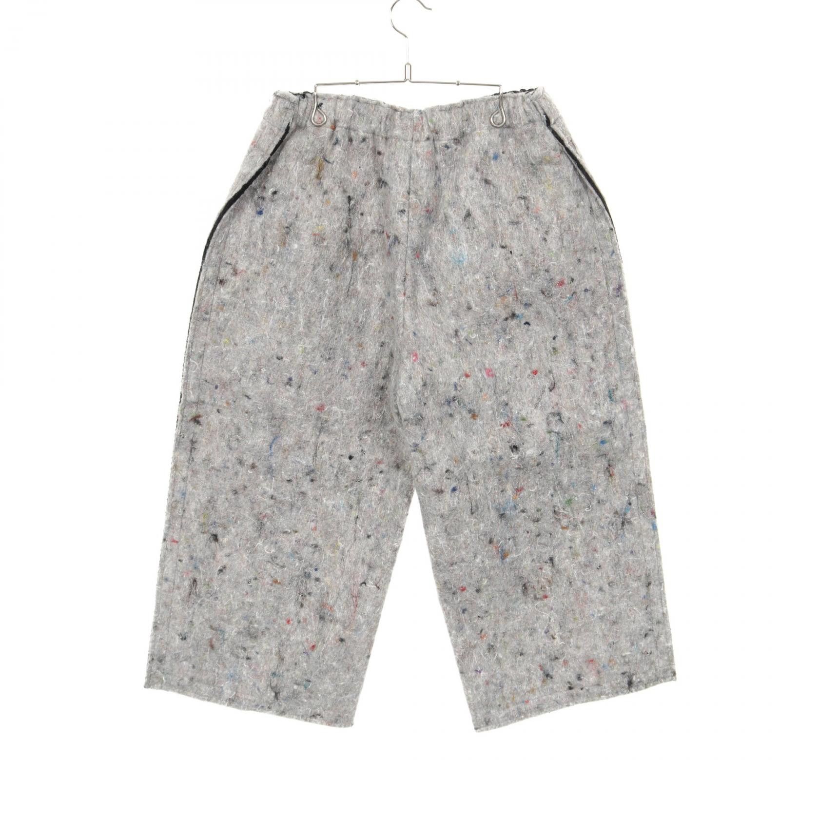 Comme des Garcons Comme des Garcons COMME des GARCONS Felt Cropped Pants Textile Pants GJ-P003 DUTY FREE for USA Size ONE SIZE - 2 Thumbnail
