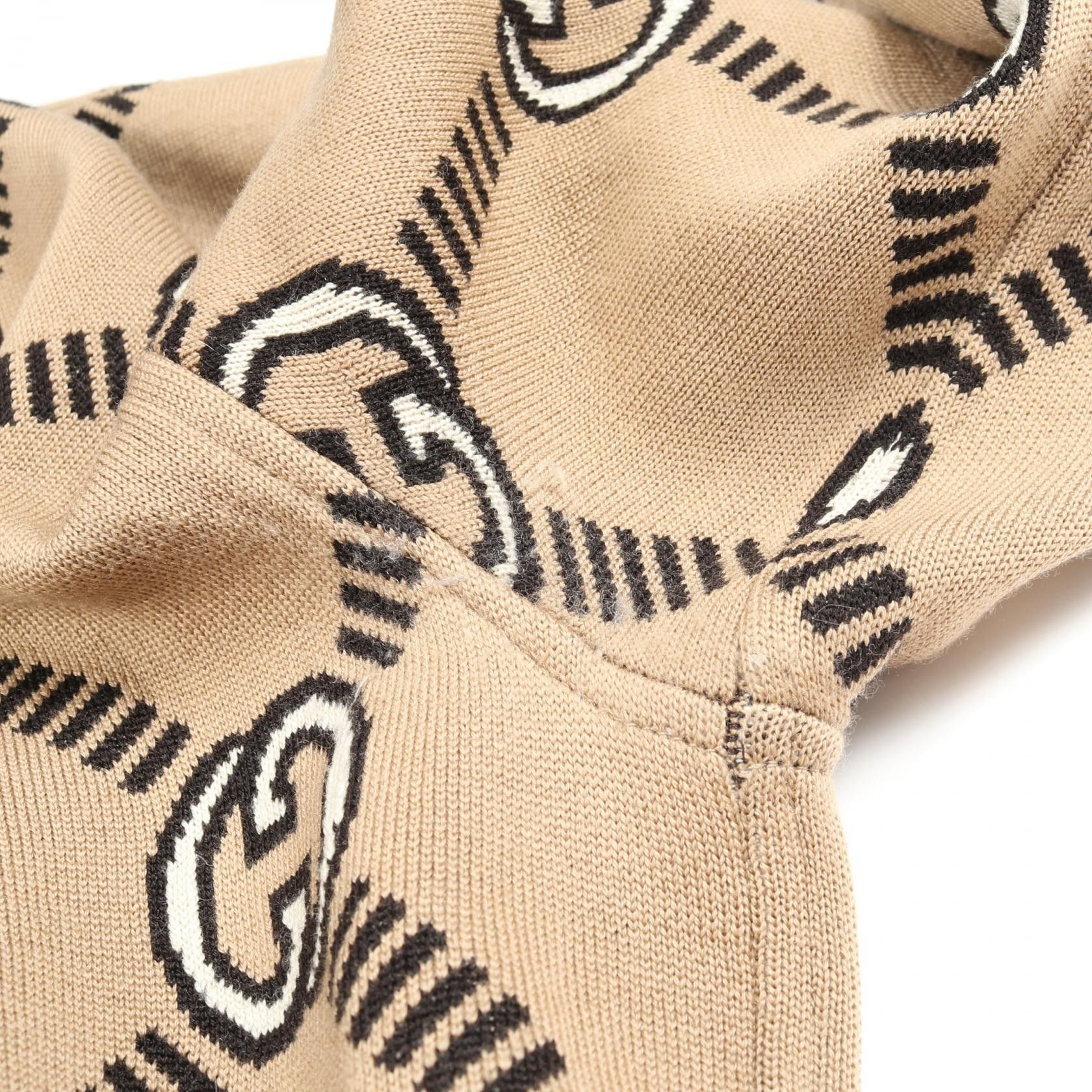 Gucci Gucci Gucci Interlocking G Wool Cardigan Textile Tops 678308 DUTY FREE for USA Size ONE SIZE - 9 Thumbnail