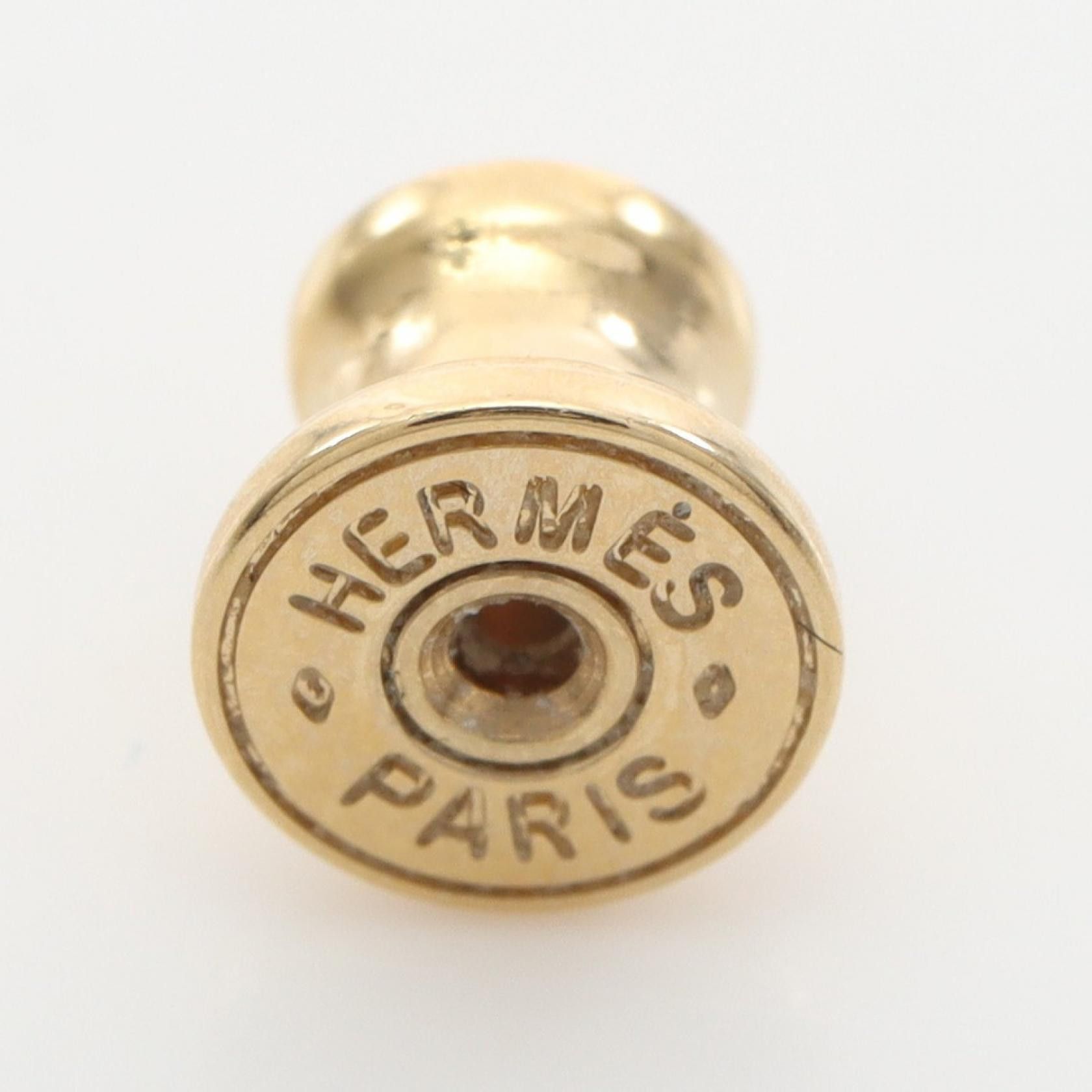 Hermes Hermes Hermes Loop Grand Earrings Metal Earrings DUTY FREE for USA Size ONE SIZE - 4 Thumbnail