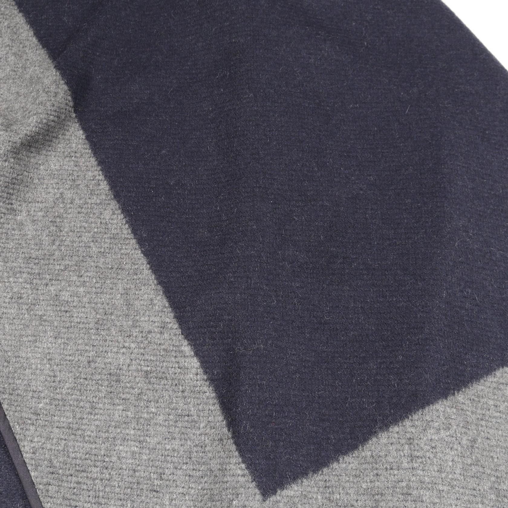 Hermes Hermes Hermes TAPIS DE SELLE Cashmere Poncho Textile Outerwear DUTY FREE for USA Size ONE SIZE - 5 Thumbnail