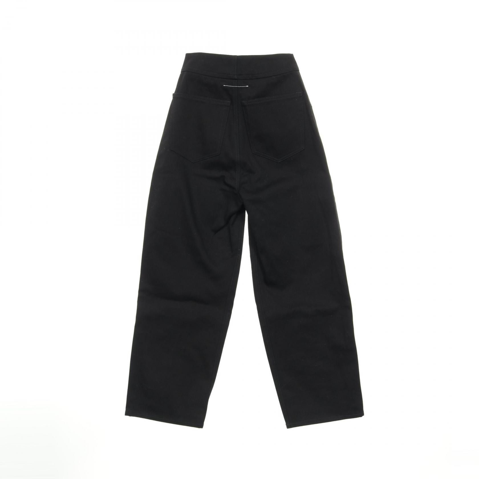 Maison Margiela MM6 Maison Margiela MM6 Cotton Wide Denim Pants Textile Bottoms DUTY FREE for USA Size ONE SIZE - 2 Thumbnail