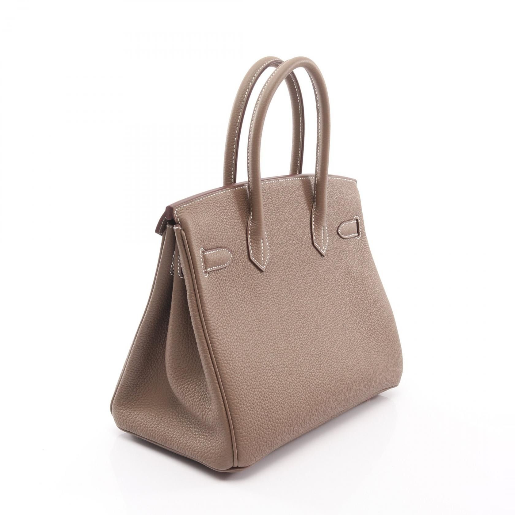 Hermes Hermes Hermes Birkin30 Calfskin Leather Handbag DUTY FREE for USA Size ONE SIZE - 2 Thumbnail