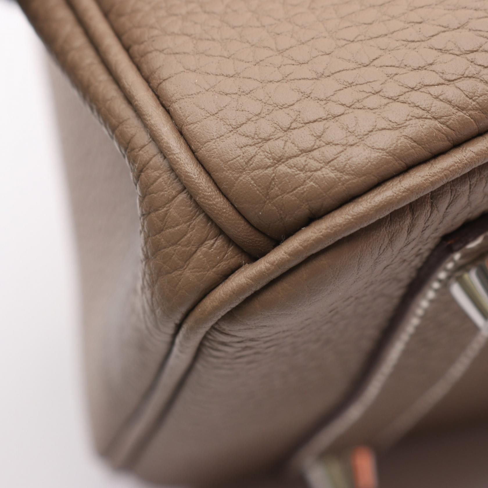 Hermes Hermes Hermes Birkin30 Calfskin Leather Handbag DUTY FREE for USA Size ONE SIZE - 6 Thumbnail