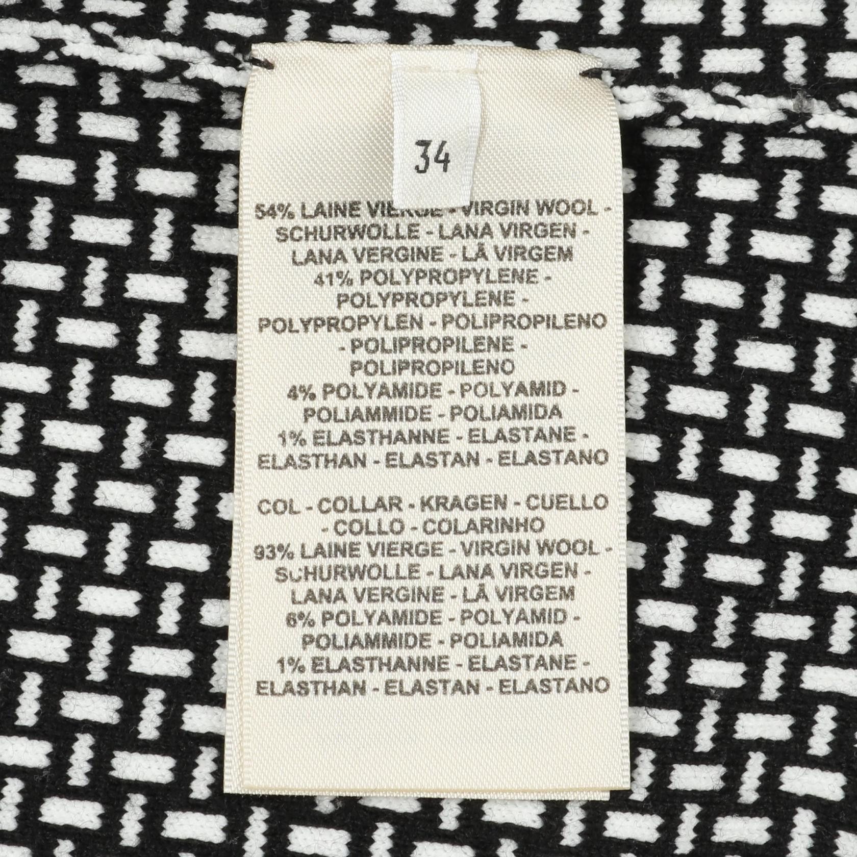Hermes Hermes Hermes Wool Knit Top Textile Tops DUTY FREE for USA Size ONE SIZE - 4 Thumbnail