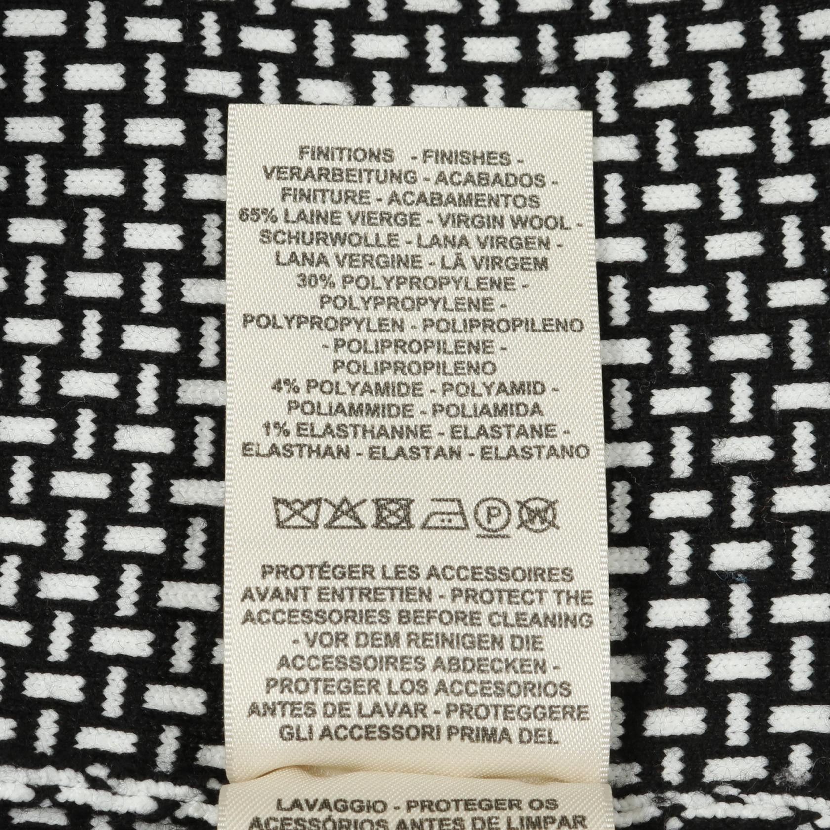 Hermes Hermes Hermes Wool Knit Top Textile Tops DUTY FREE for USA Size ONE SIZE - 5 Thumbnail