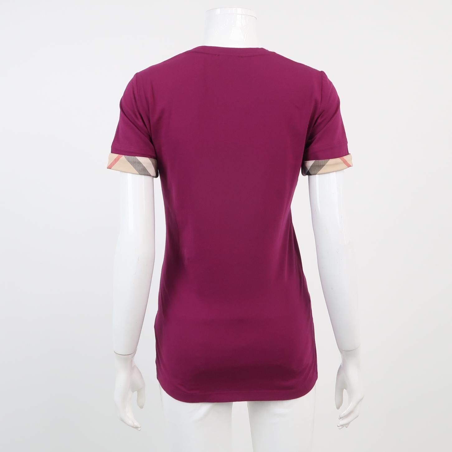 Burberry Burberry Women s Short Sleeve Shirts Size S / US 4 / IT 40 - 2 Thumbnail