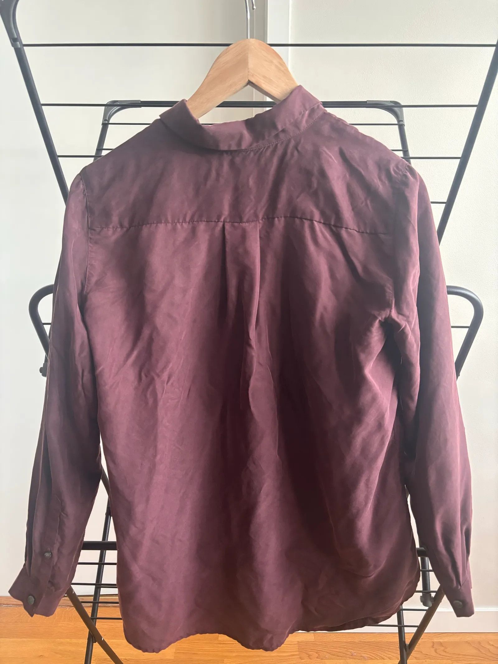 Whyred Whyred Karolina washed silk Blouse Size XS / US 0-2 / IT 36-38 - 2 Thumbnail