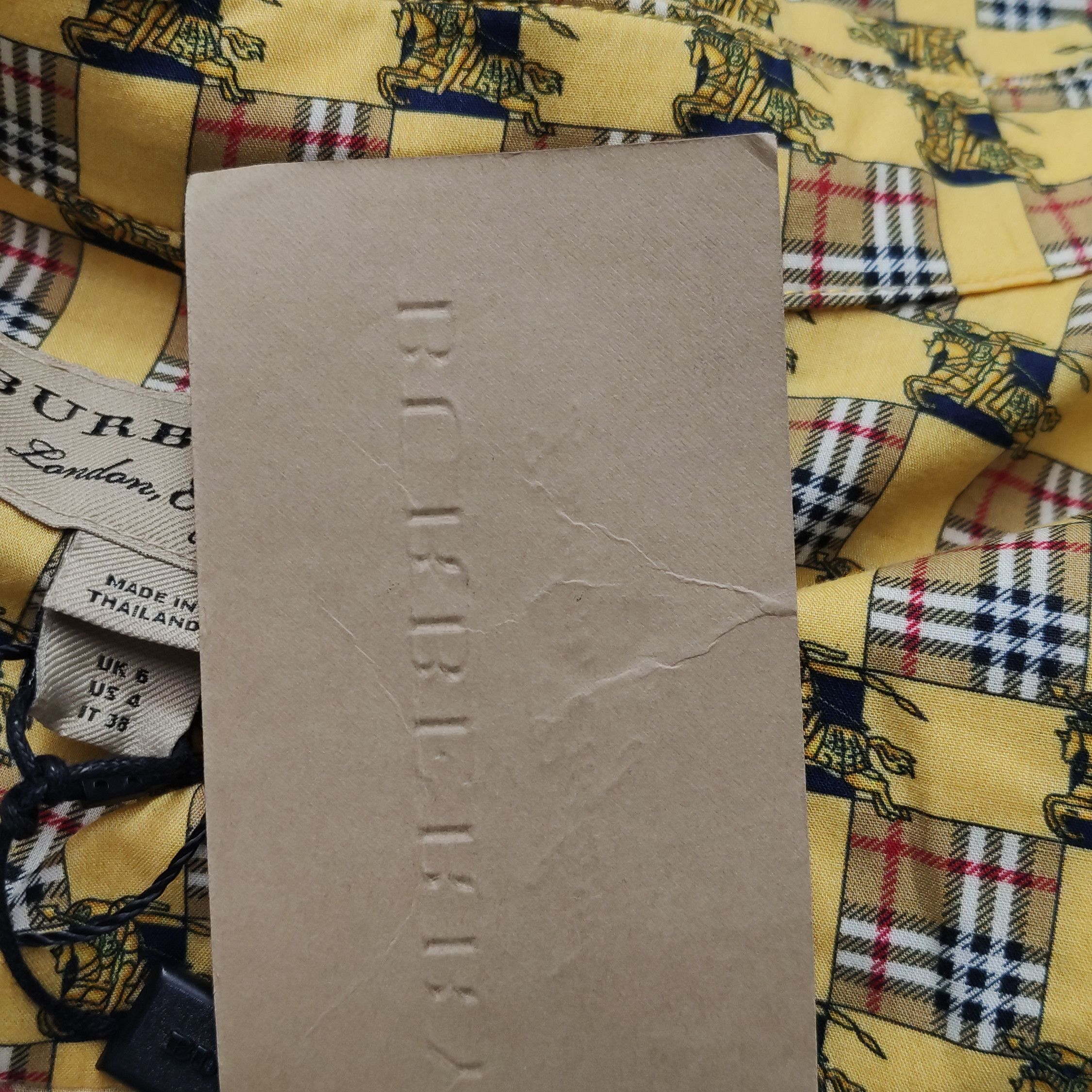 Burberry Burberry Women s Button Ups Size S / US 4 / IT 40 - 9 Thumbnail