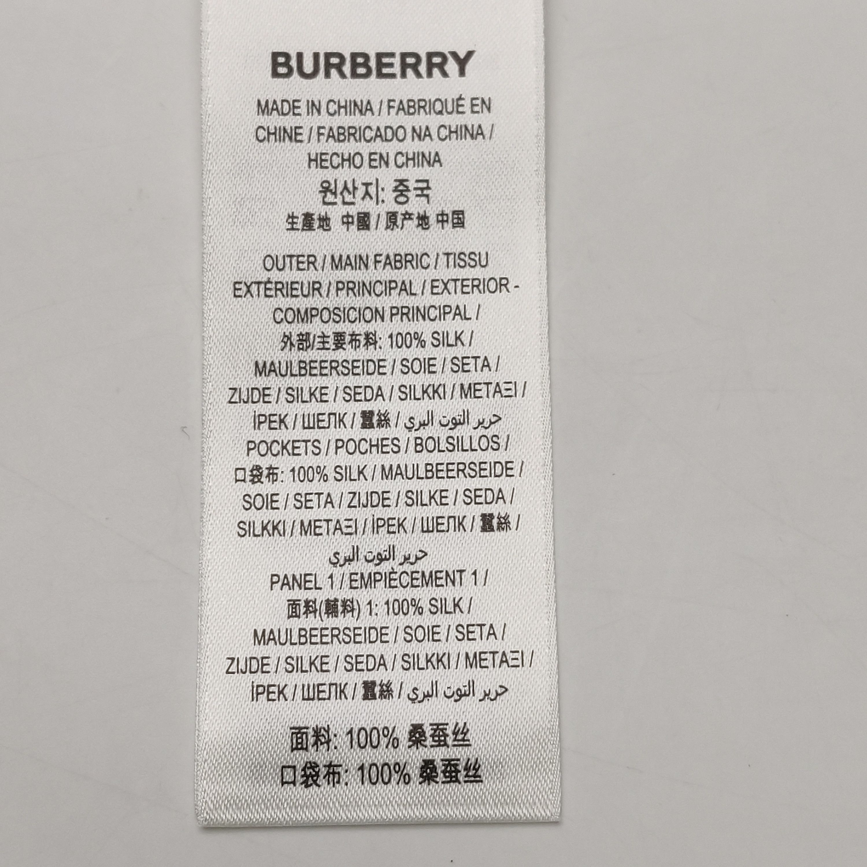 Burberry Burberry Women 0 Short Sleeve Shirts Size XS / US 0-2 / IT 36-38 - 10 Thumbnail