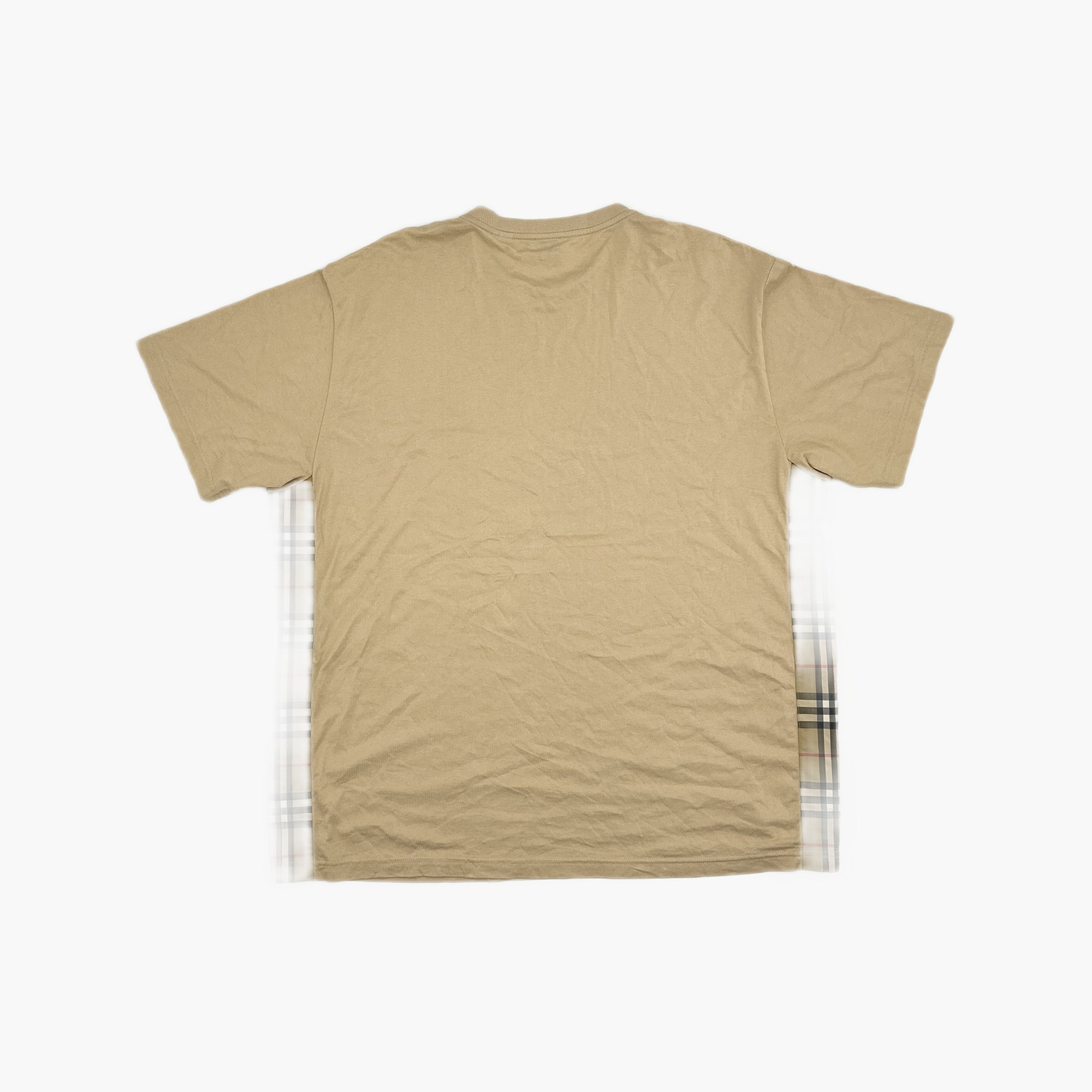 Burberry Burberry Check Panel T-Shirt XL Size XL / US 12-14 / IT 48-50 - 2 Thumbnail