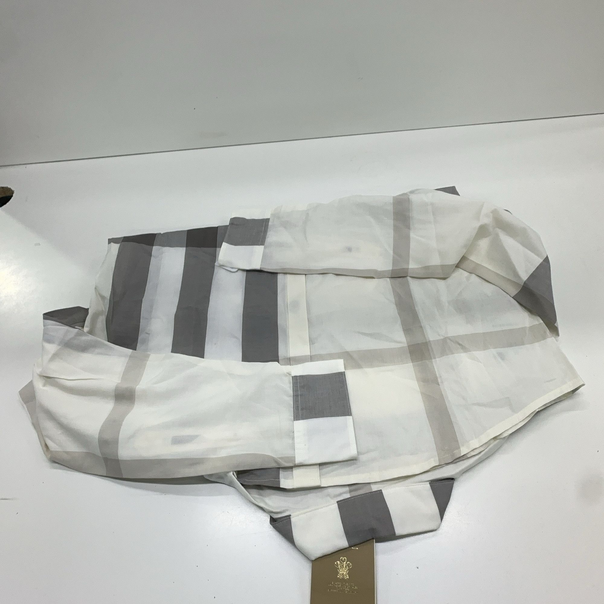 Burberry Burberry Grey Check Long Sleeve Shirt M Size M / US 6-8 / IT 42-44 - 6 Thumbnail